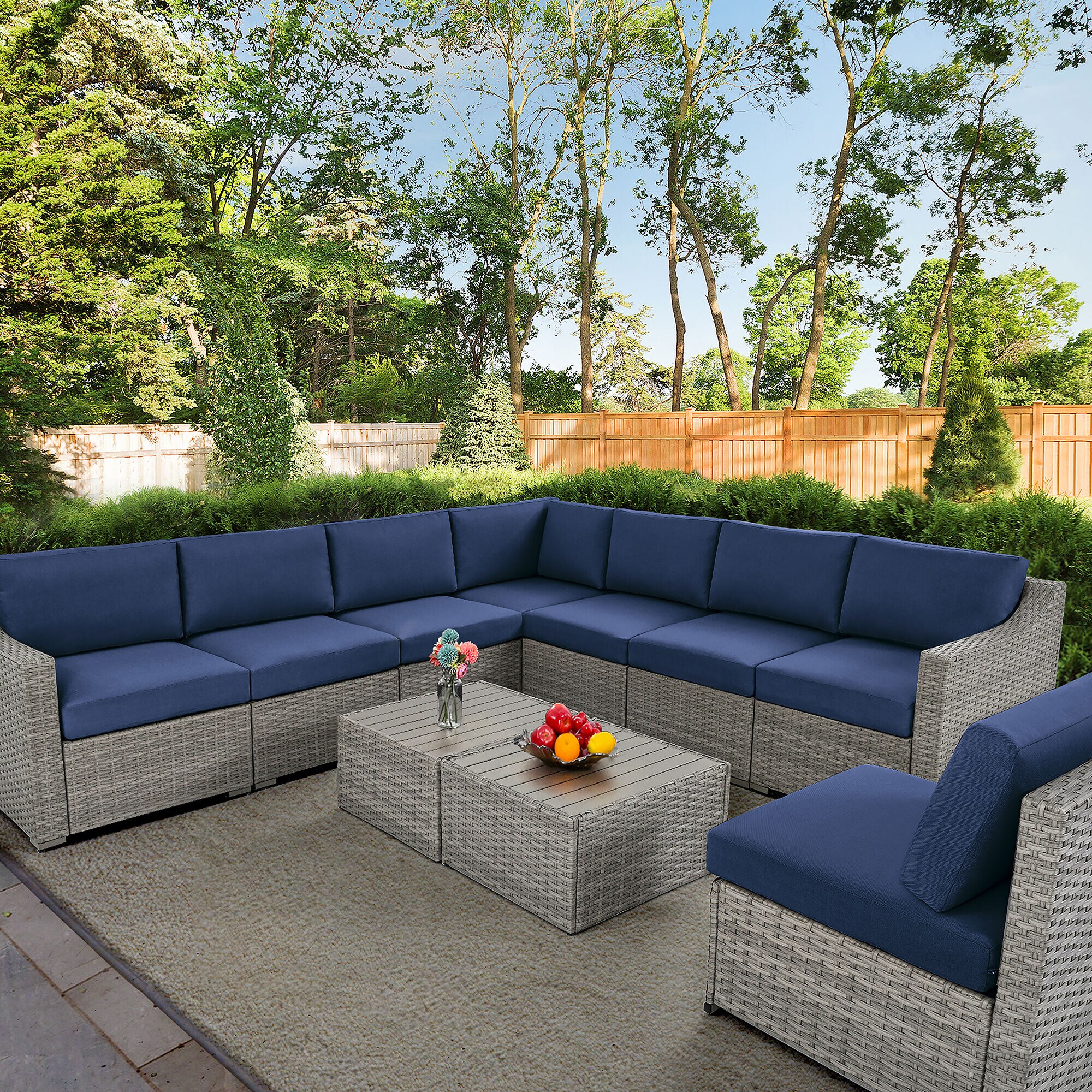  EL-SF10-GT-WL3 Patio-Conversation-Sets - View #4