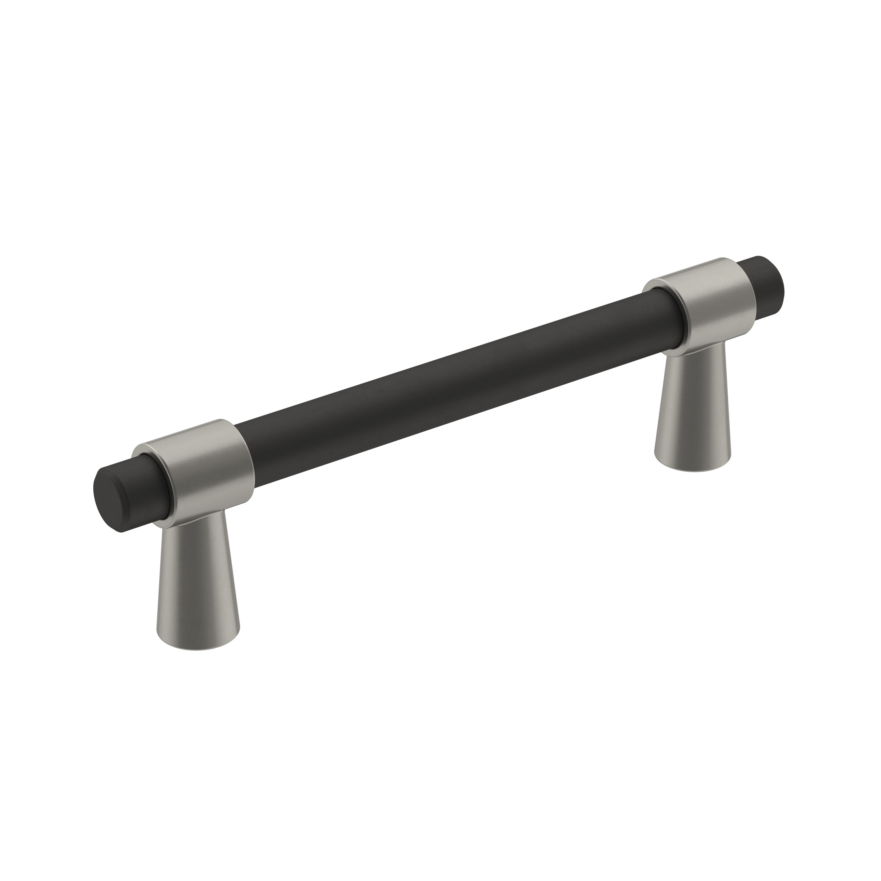 Brainerd Bar 3-3/4-in Center to Center Matte Black Cylindrical Bar Drawer  Pulls in the Drawer Pulls department at