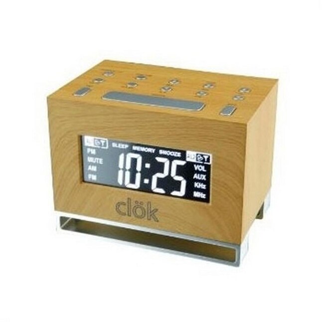 Gpx Digital Square Tabletop Clock With, Gpx Alarm Clock