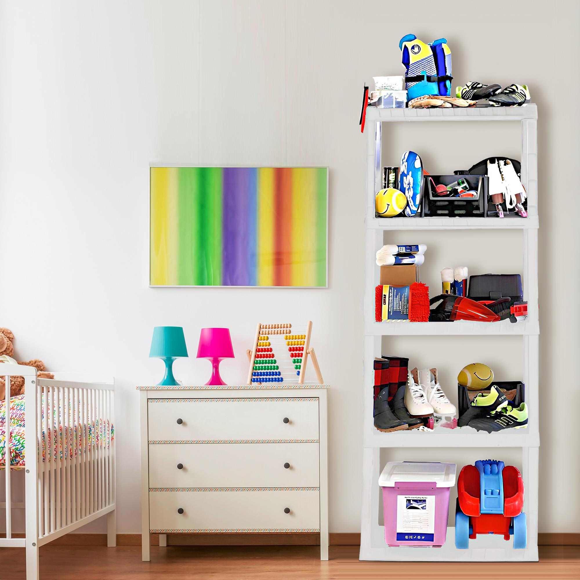 Oskar OK5SS3014W Free-Standing-Shelving - View #4