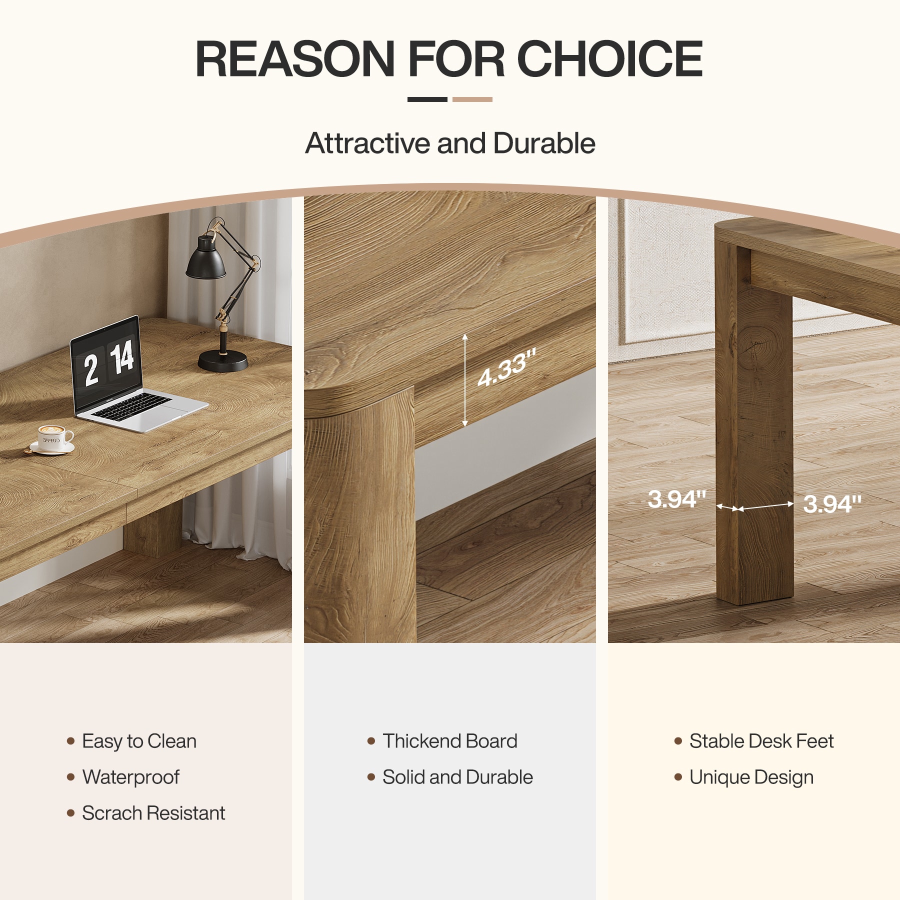 Tribesigns LWOYJL-1252YY desks - View #5