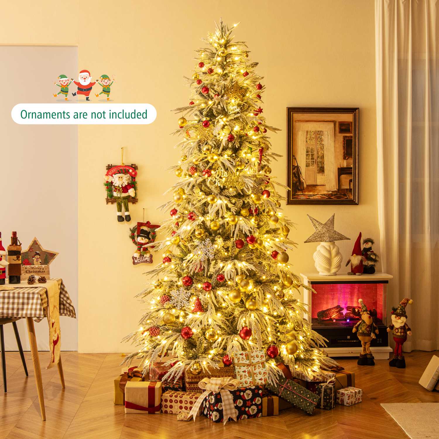 Costway CSHY001560 Artificial-Christmas-Trees - View #2