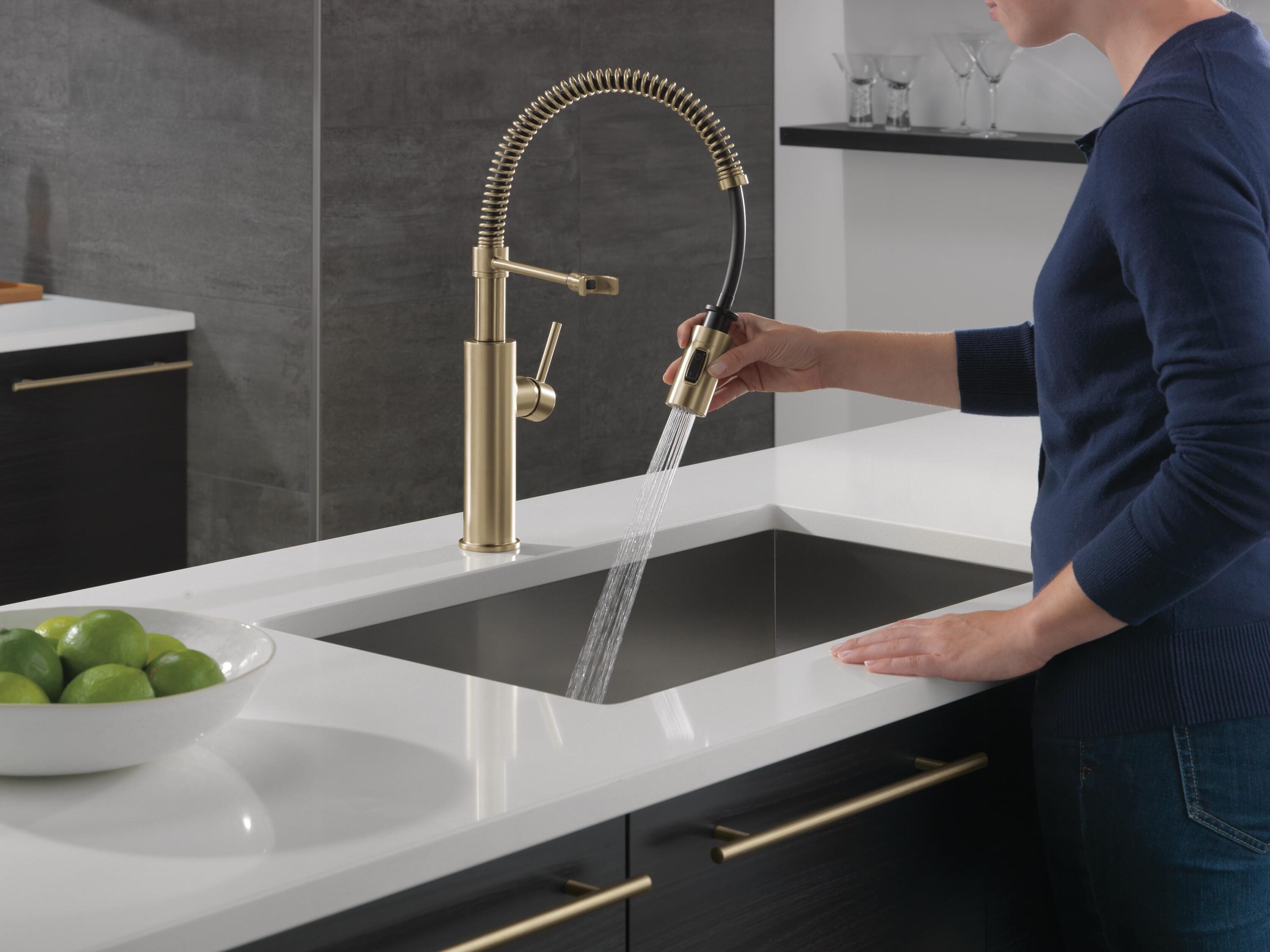 Delta 18803-CZ-DST Kitchen-Faucets - View #2