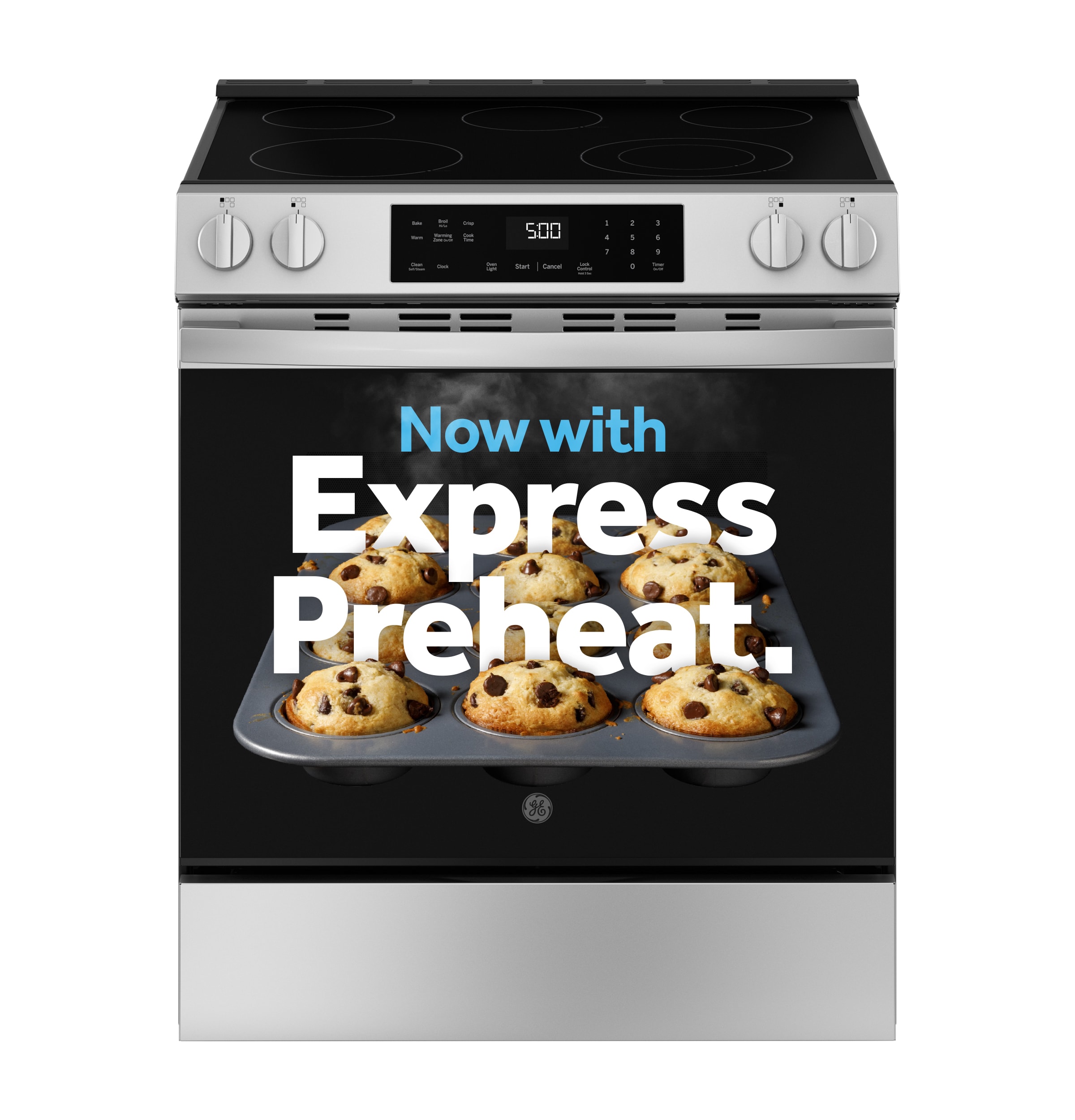 GE GRS500PVSS Freestanding-Electric-Ranges - View #4