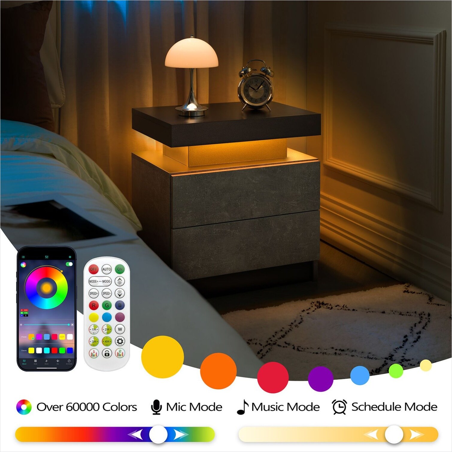 SunJet NETBDERAIBY1 nightstands - View #7