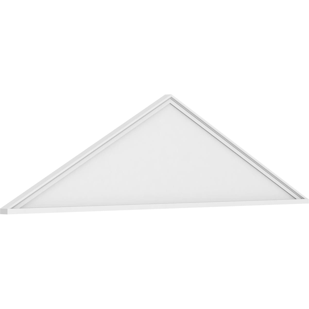 Ekena Millwork PEDPS086X225PKC00 86-in W x 22.5-in L PVC Pediment