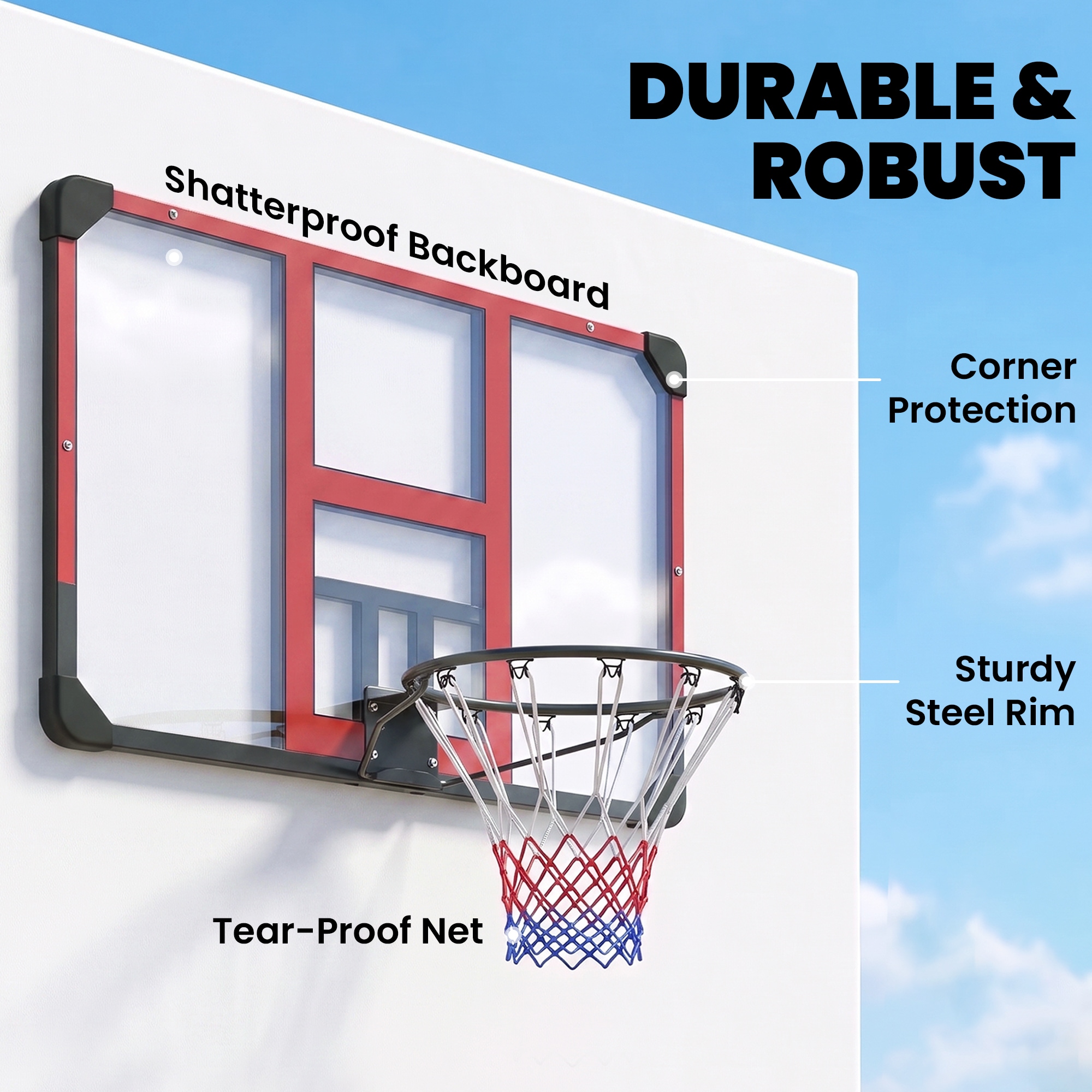 Soozier A61-040V00RD Basketball-System - View #5