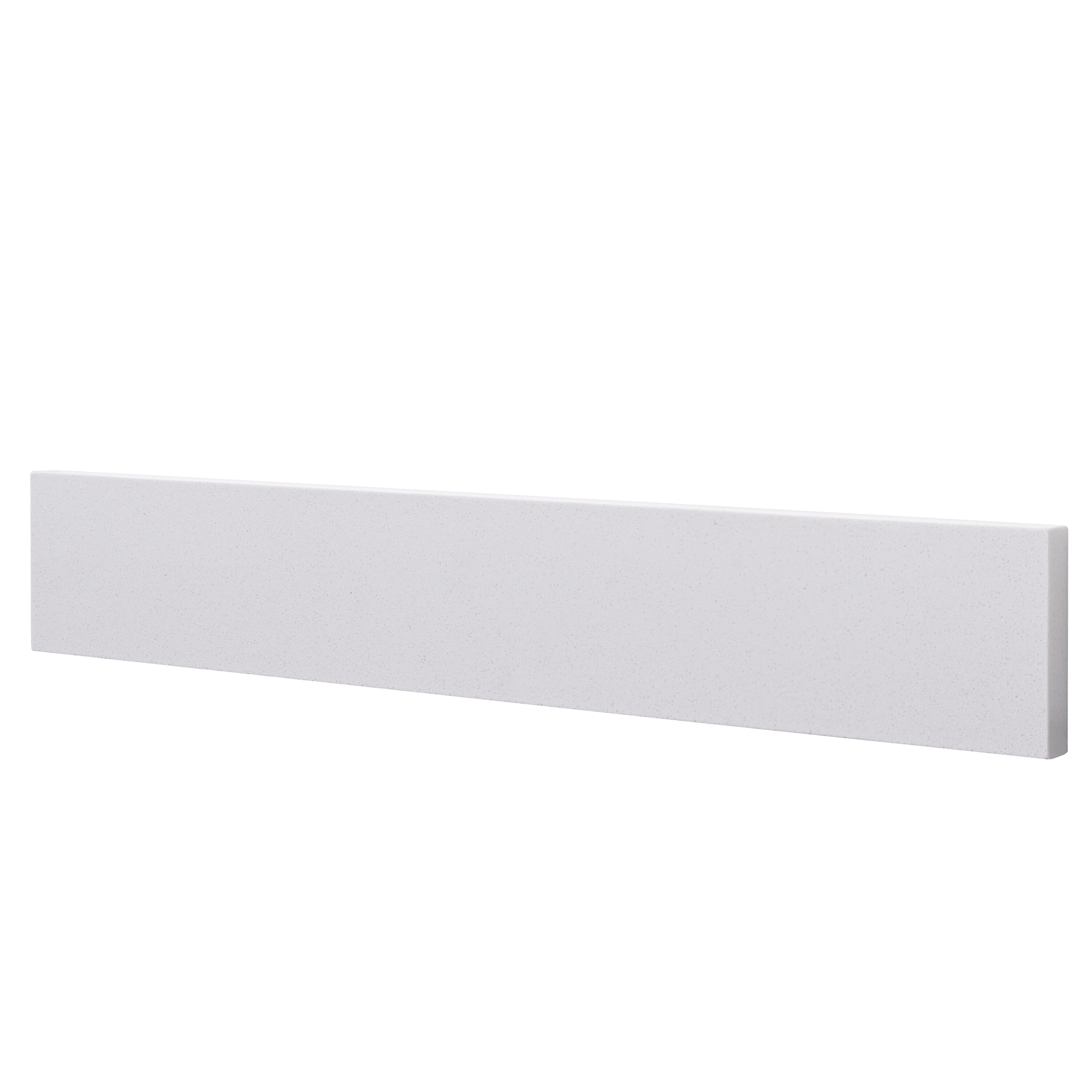 Avanity QUT22EW-SS 4-in H x 21.3 L Everest White Quartz Bathroom Side splash