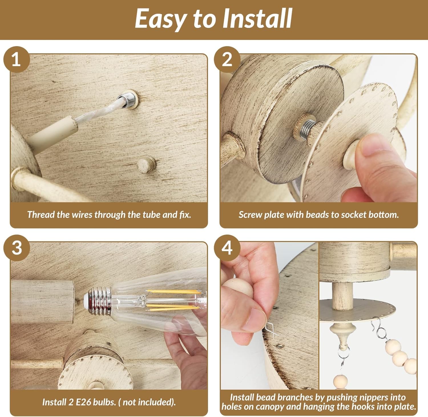 Nordic Hygge SH-C3358-WD-1 flushmounts - View #4