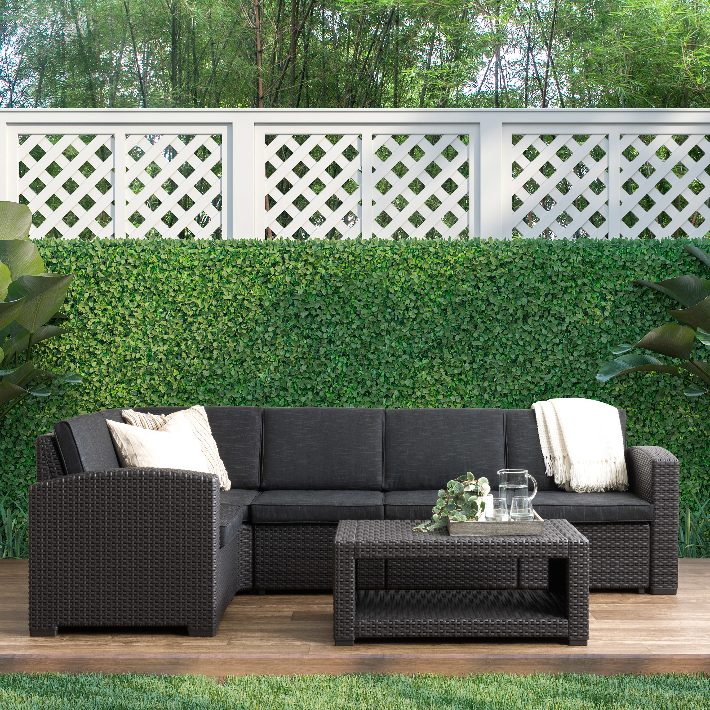 CorLiving PLF-216-S Patio-Conversation-Sets - View #4