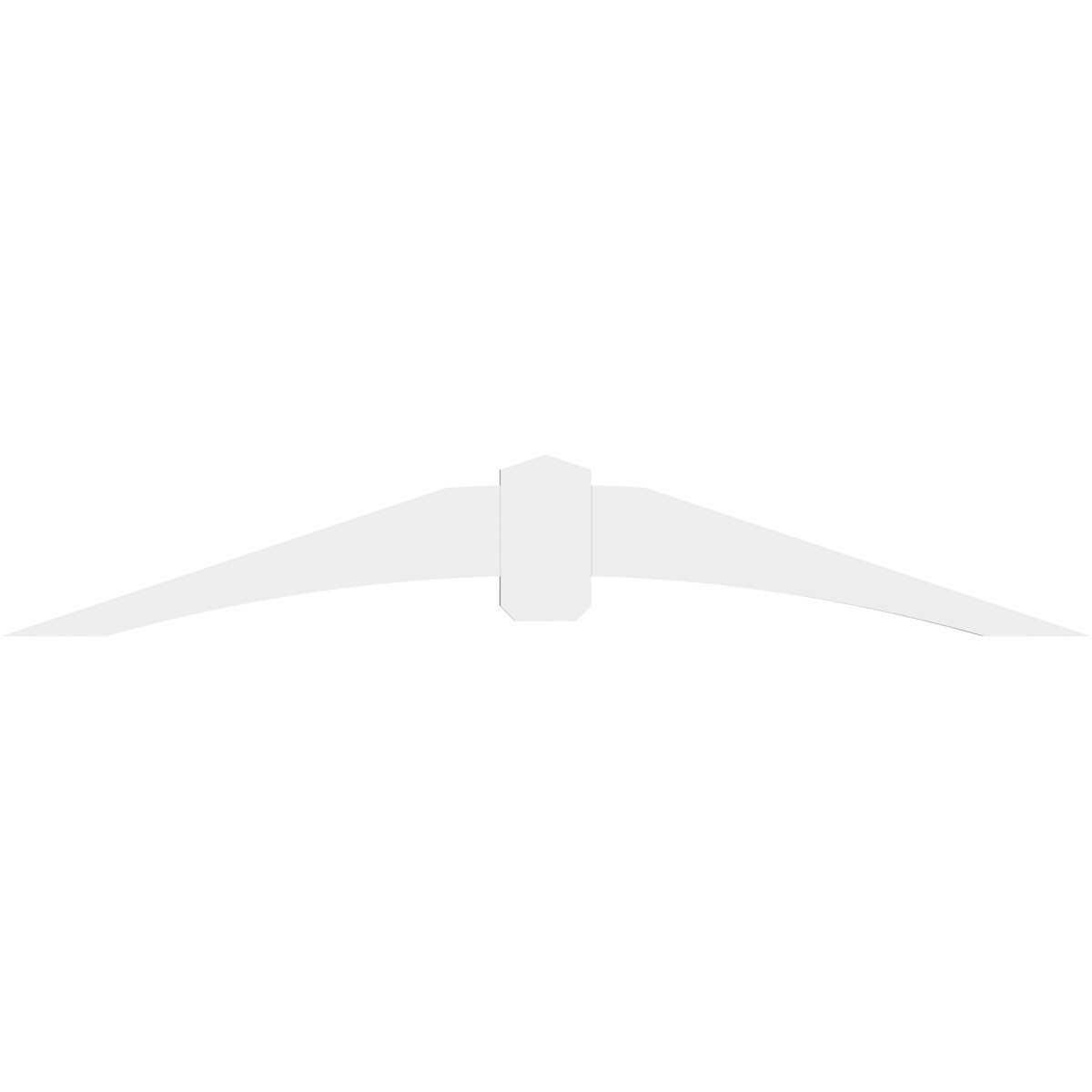 Ekena Millwork GBP072X12X0206ARC00 Exterior-Brackets-Braces - View #2