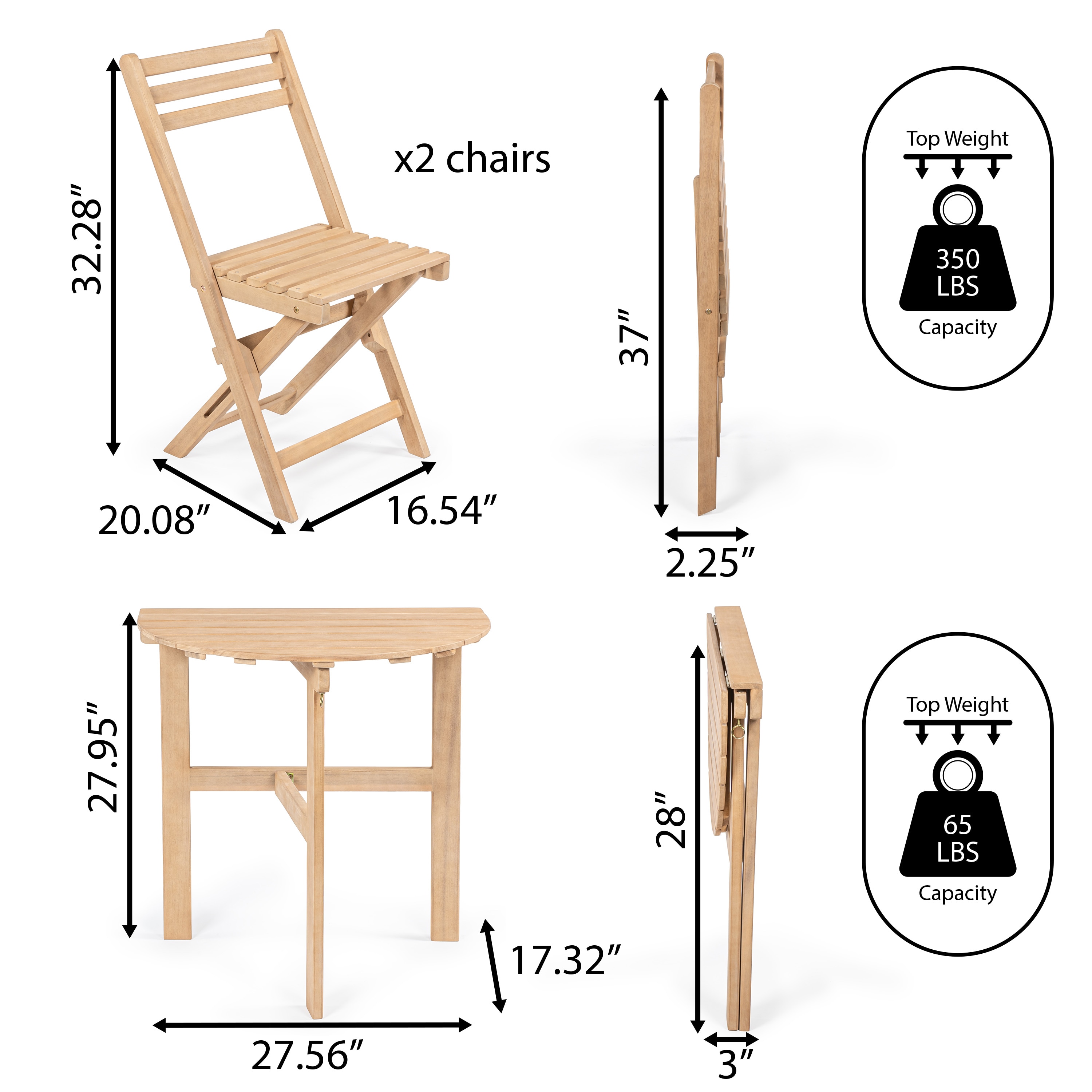 JONATHAN  Y DNG2002A-3SET Patio-Dining-Sets - View #11