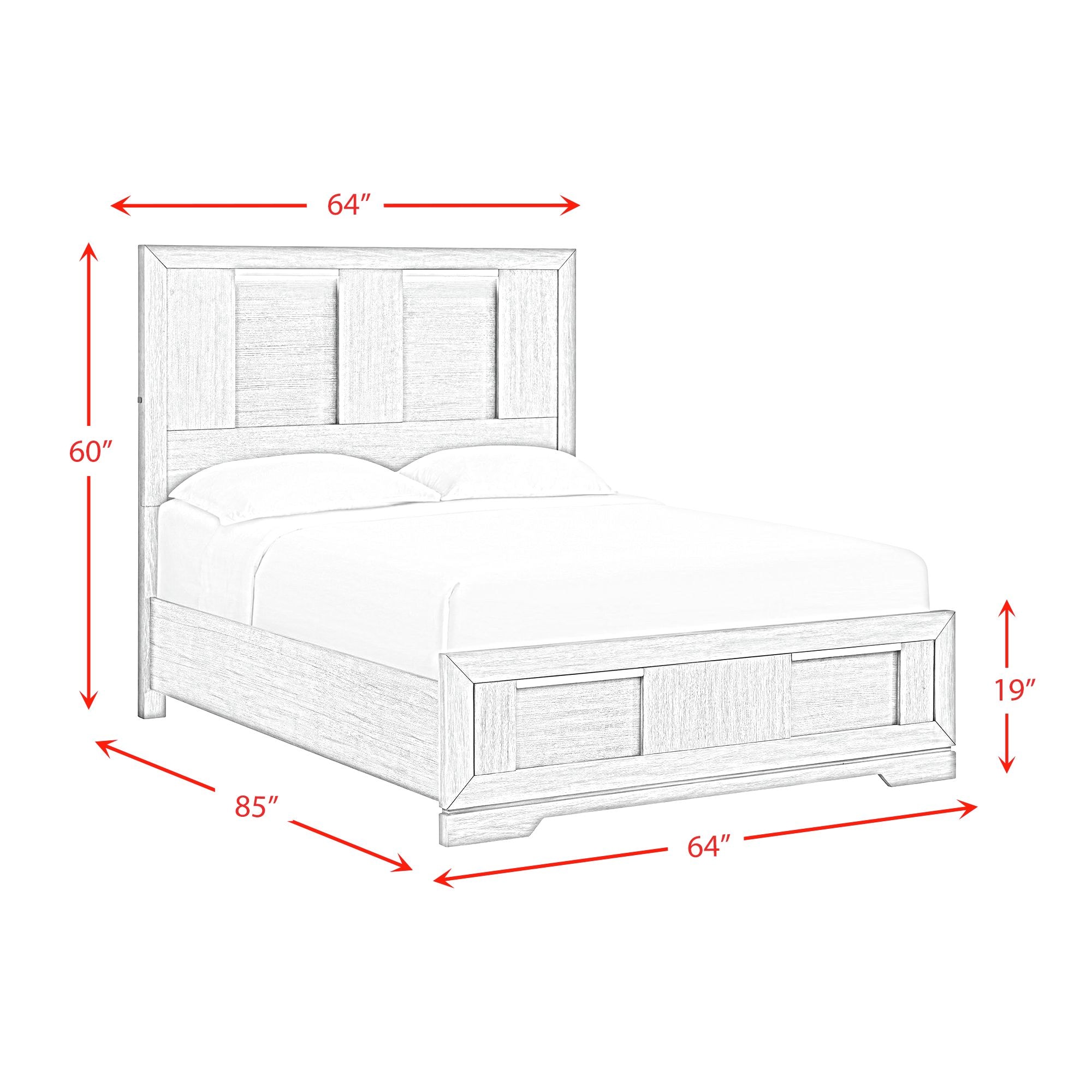 Picket House Furnishings B-9770-3-QBL-3PC Bedroom-Sets - View #2