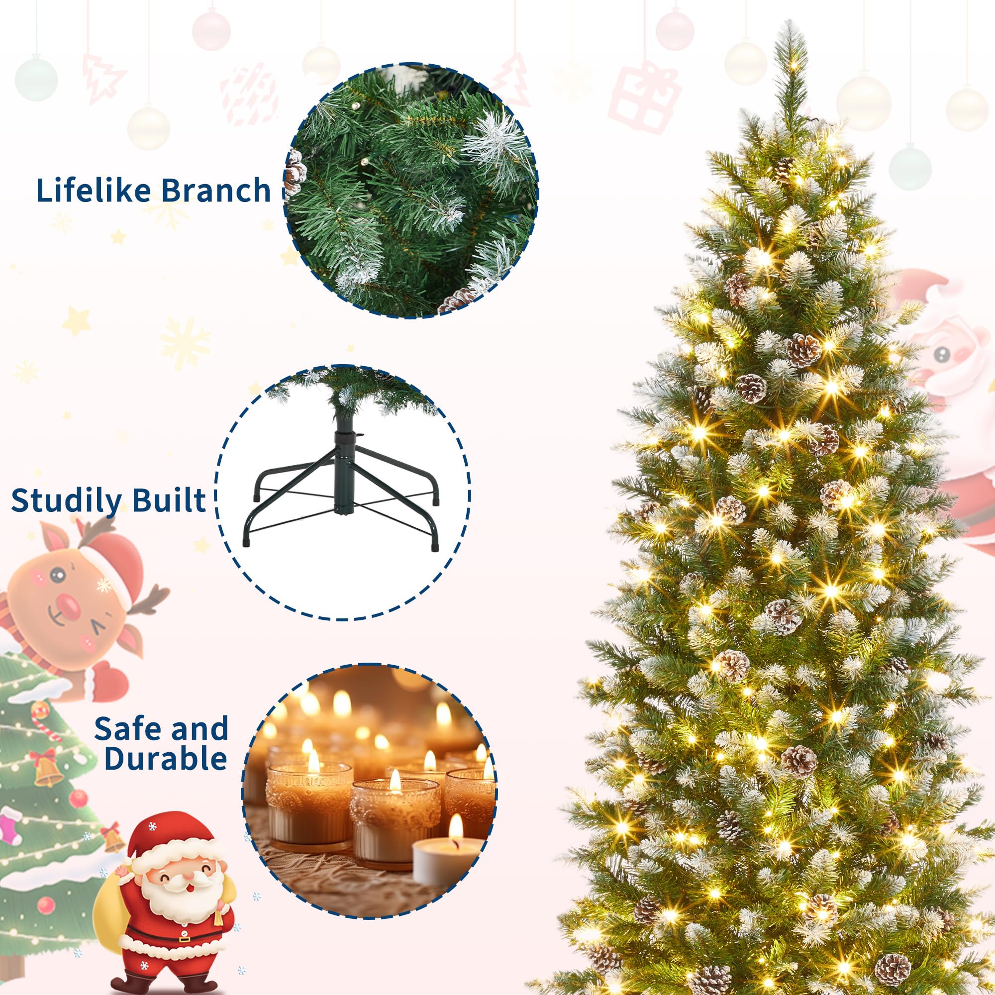 Garvee LHL-PHK-35HHPN46 Artificial-Christmas-Trees - View #6