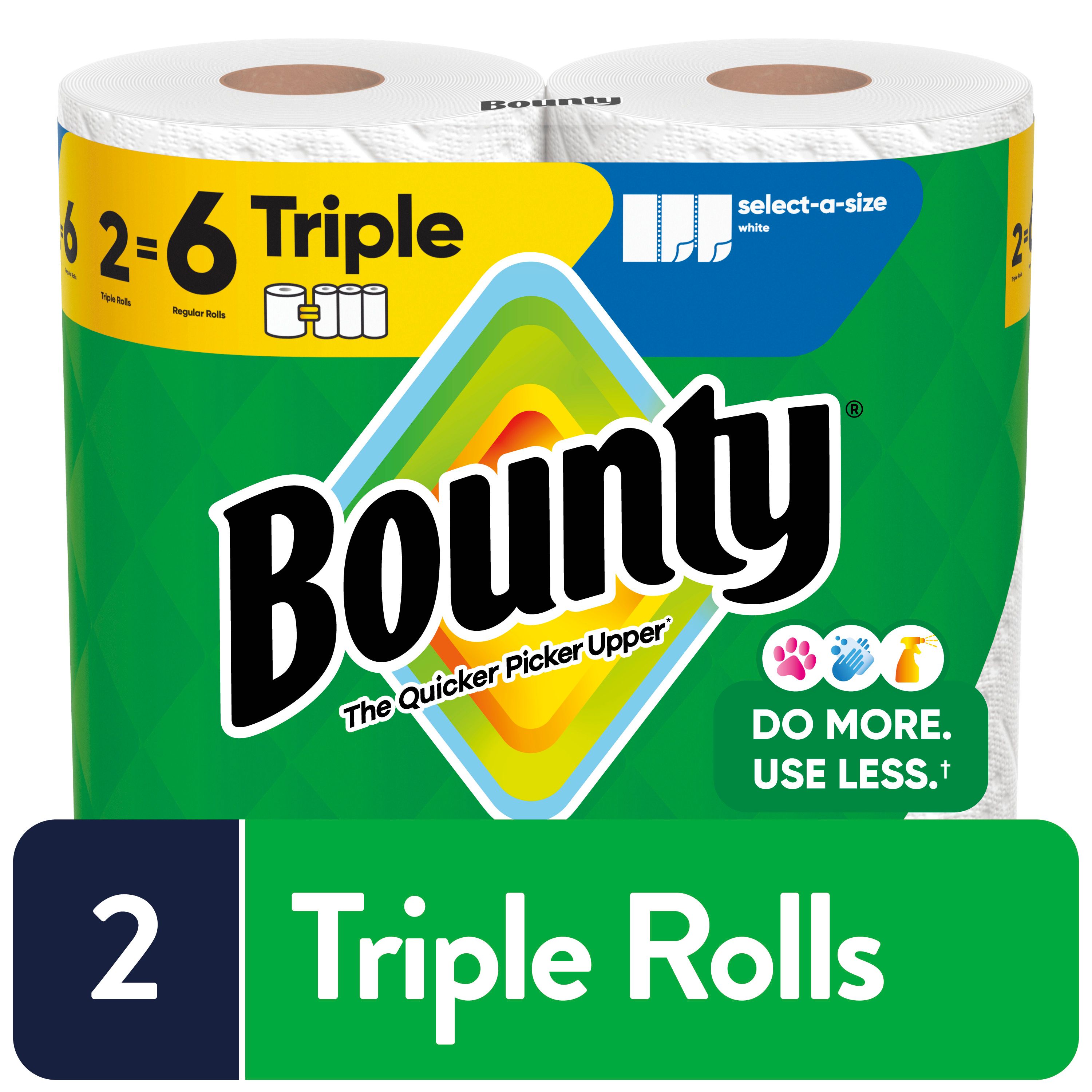 Bounty 3077216042 Triple Count Select-a-Size 2 -Count Paper Towels
