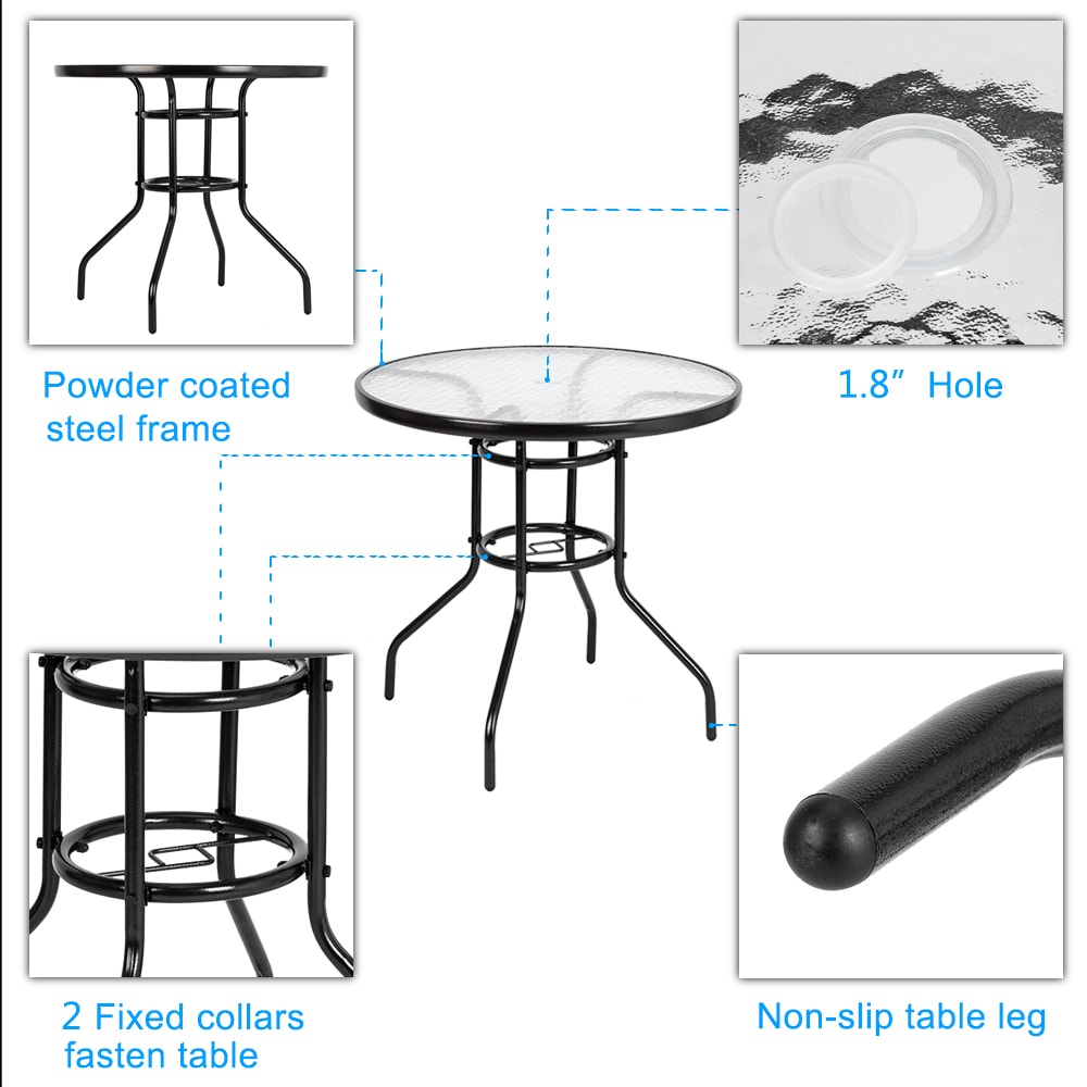 Winado 250691547449 Patio-Tables - View #4