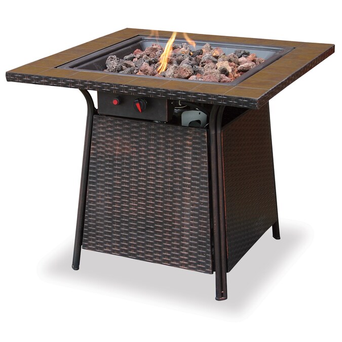 Blue Rhino Lp Gas Firepit With Tile, Blue Rhino Fire Pit Replacement Parts