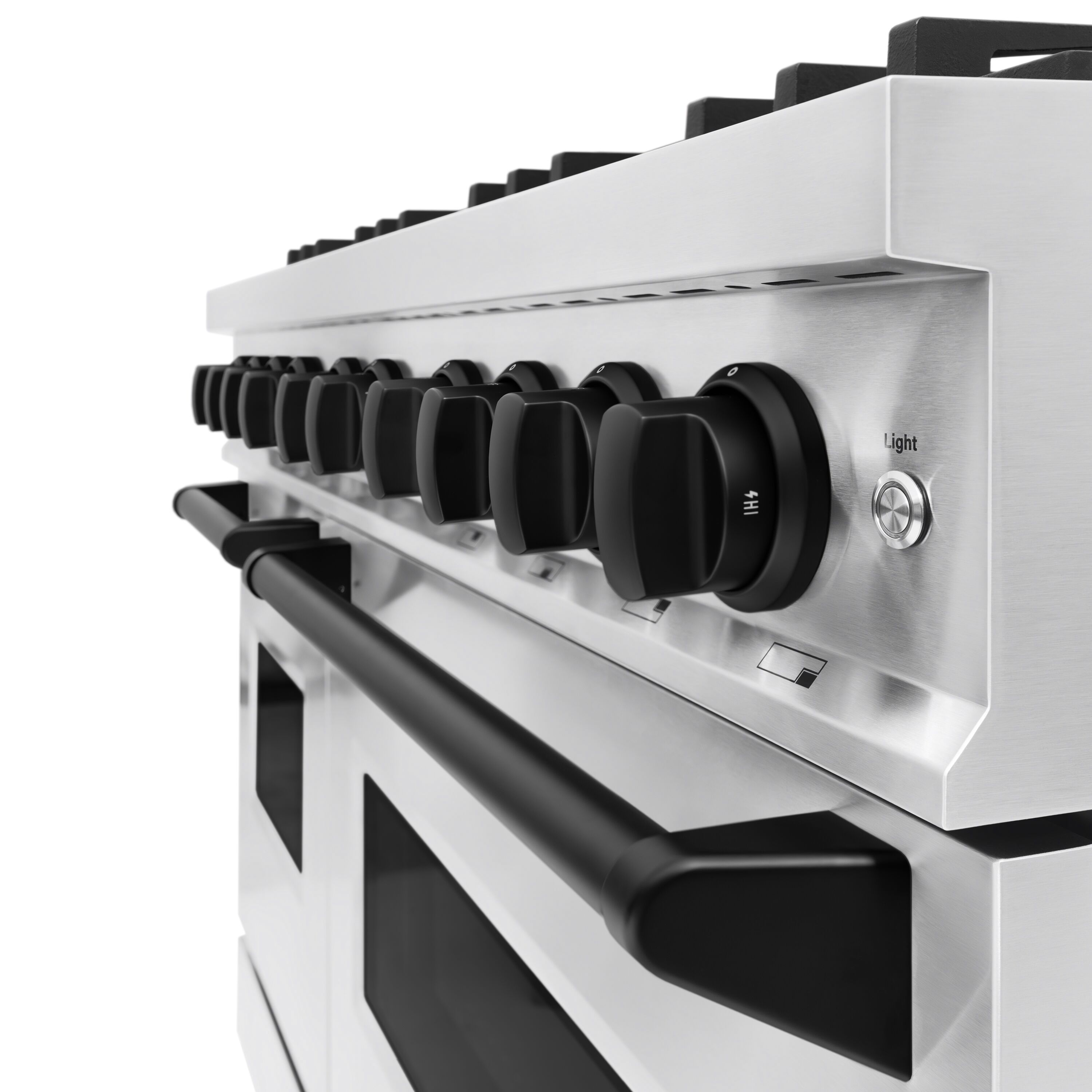 ZLINE KITCHEN & BATH CGRZ-48-MB Double-Oven-Gas-Ranges - View #5