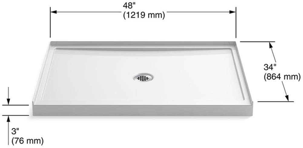 KOHLER K-8461-0 Shower-Floors - View #2