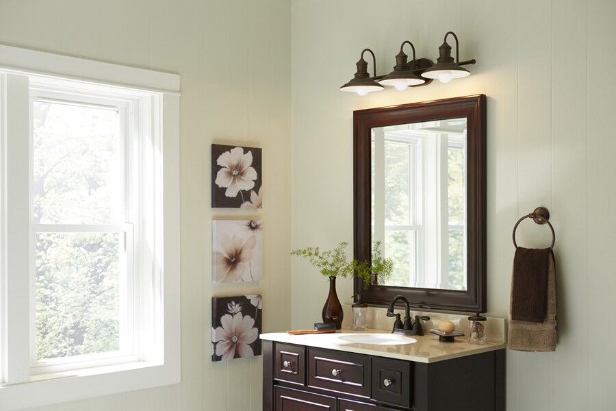 Lowes bronze store bathroom light fixtures