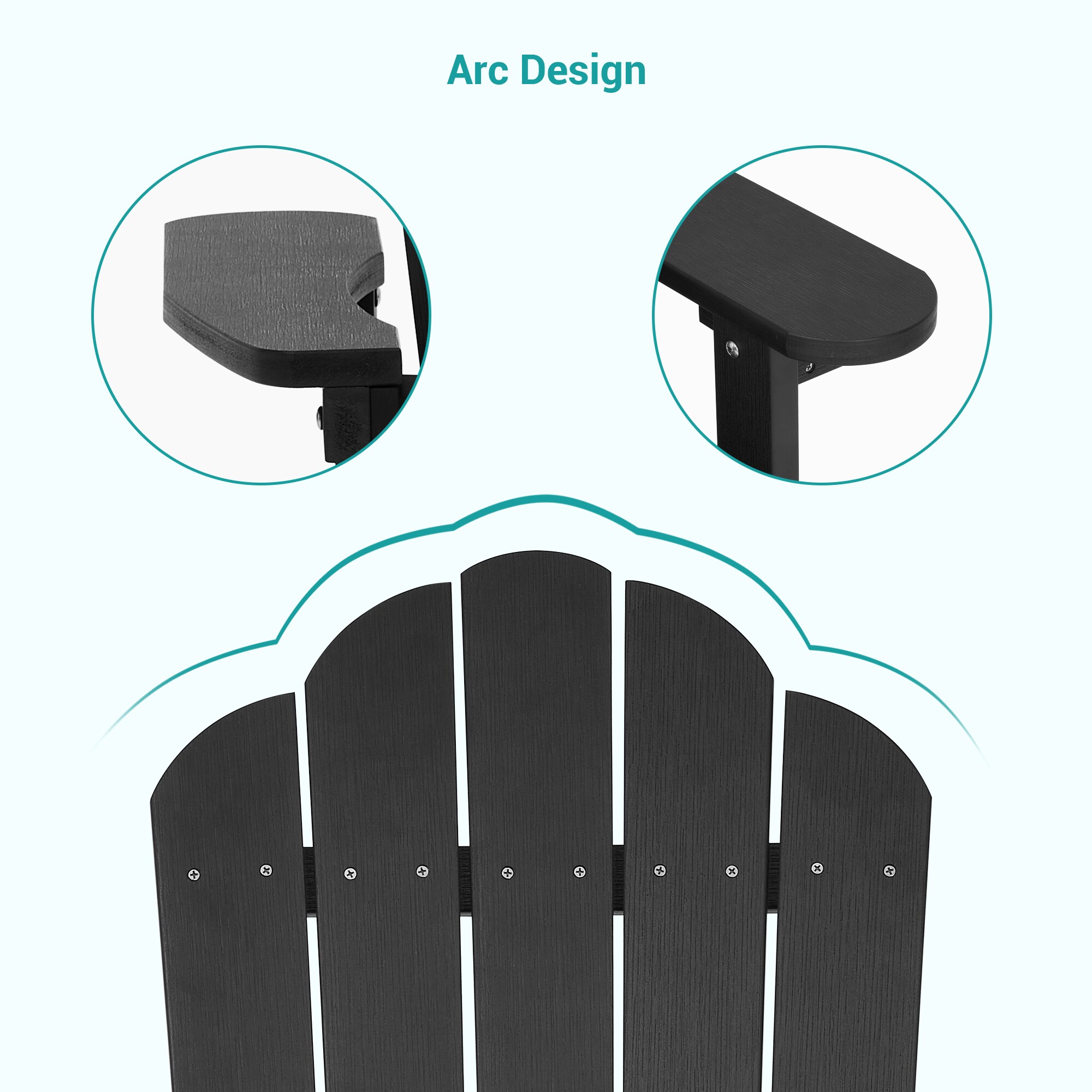 ACEGOSES LW-QW-32BK Patio-Chairs - View #3