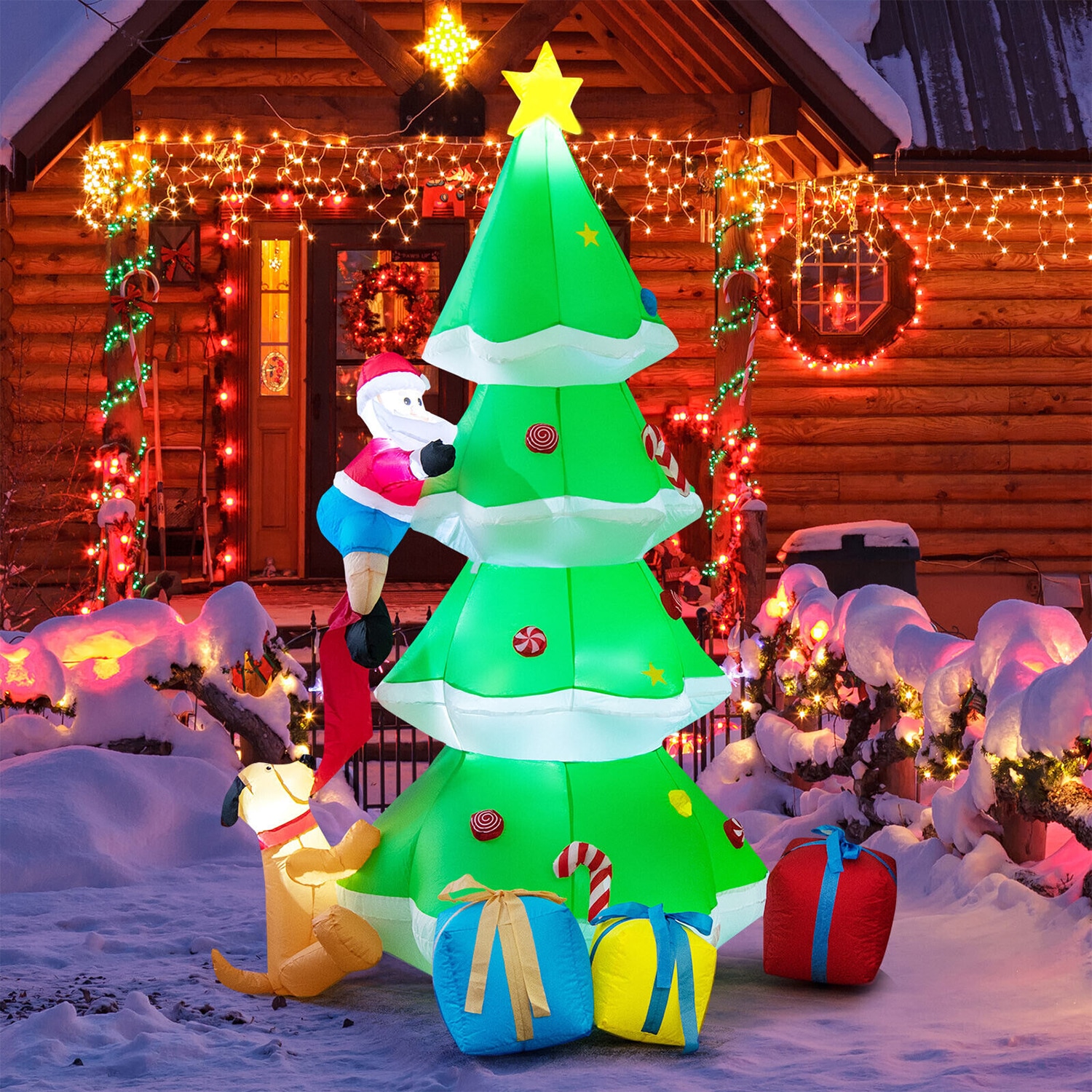 WELLFOR HYJ23969US Christmas-Inflatables - View #6