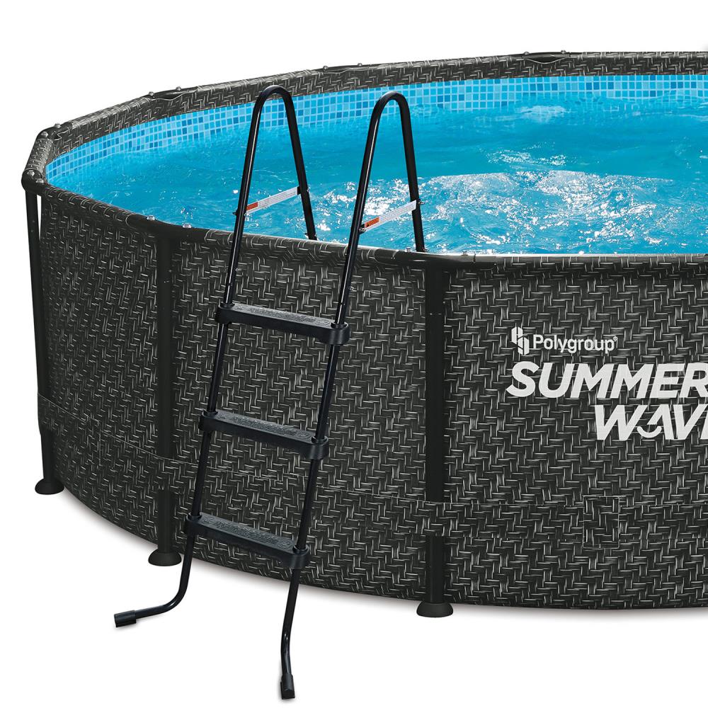 Summer Waves 202958 Above-Ground-Pool-Lad-Steps - View #3