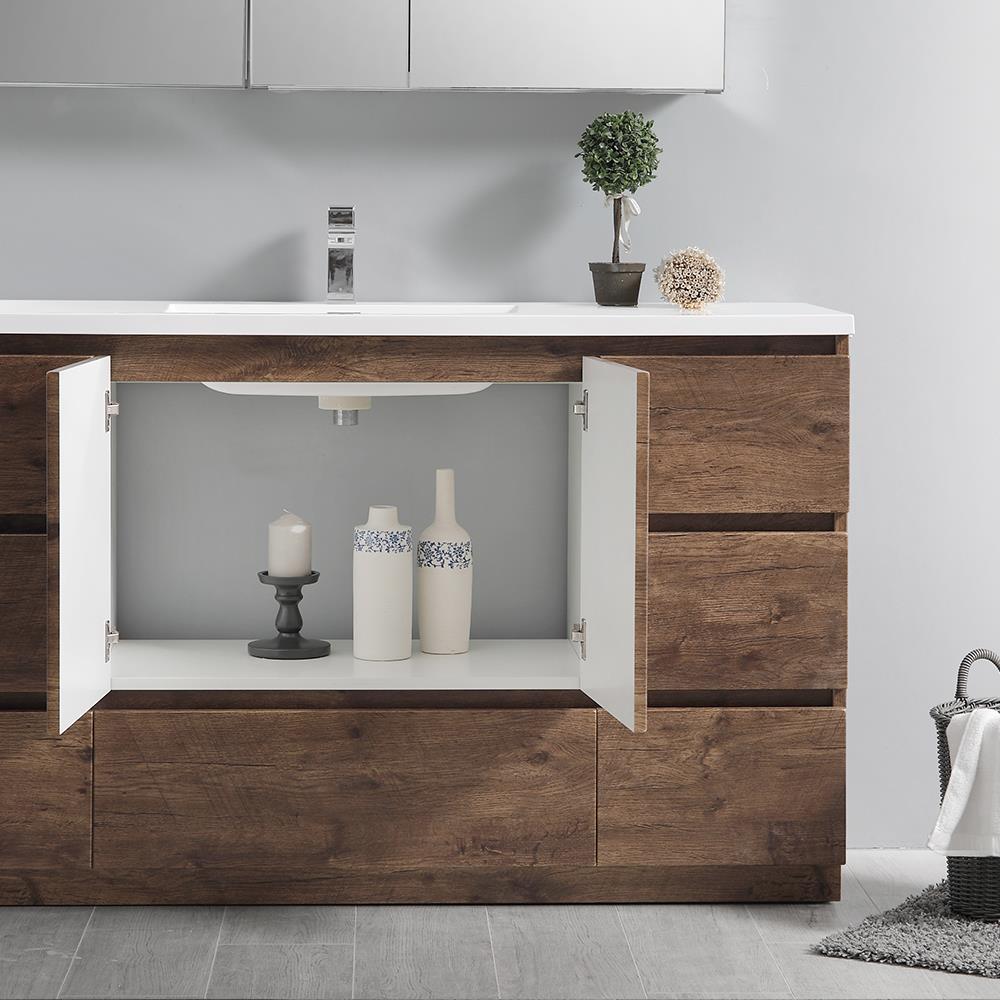 Fresca FCB9360RW-S-I Bath-Vanity-Combo - View #7