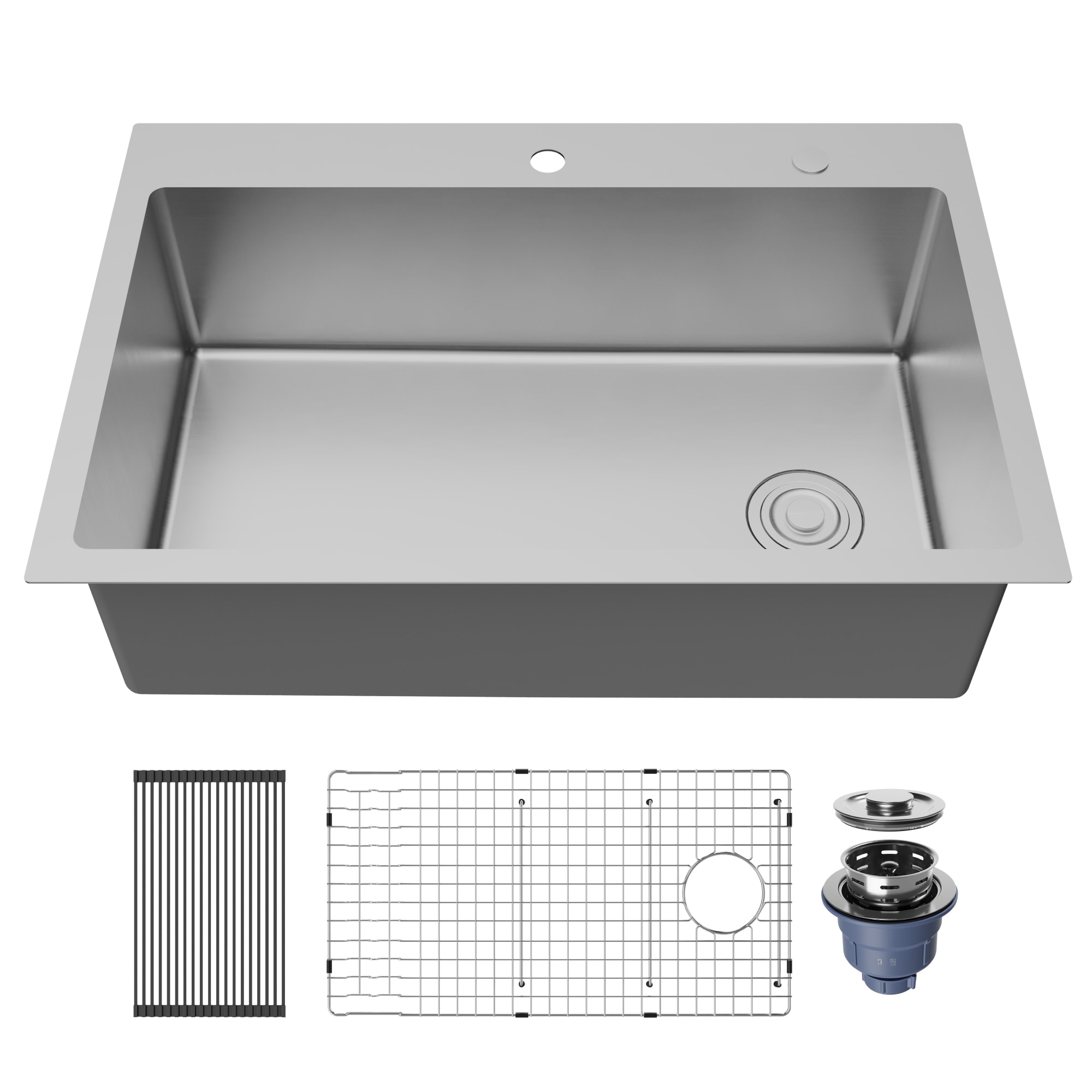 Karran TMSB3331-PK1 Kitchen-Sinks - View #2