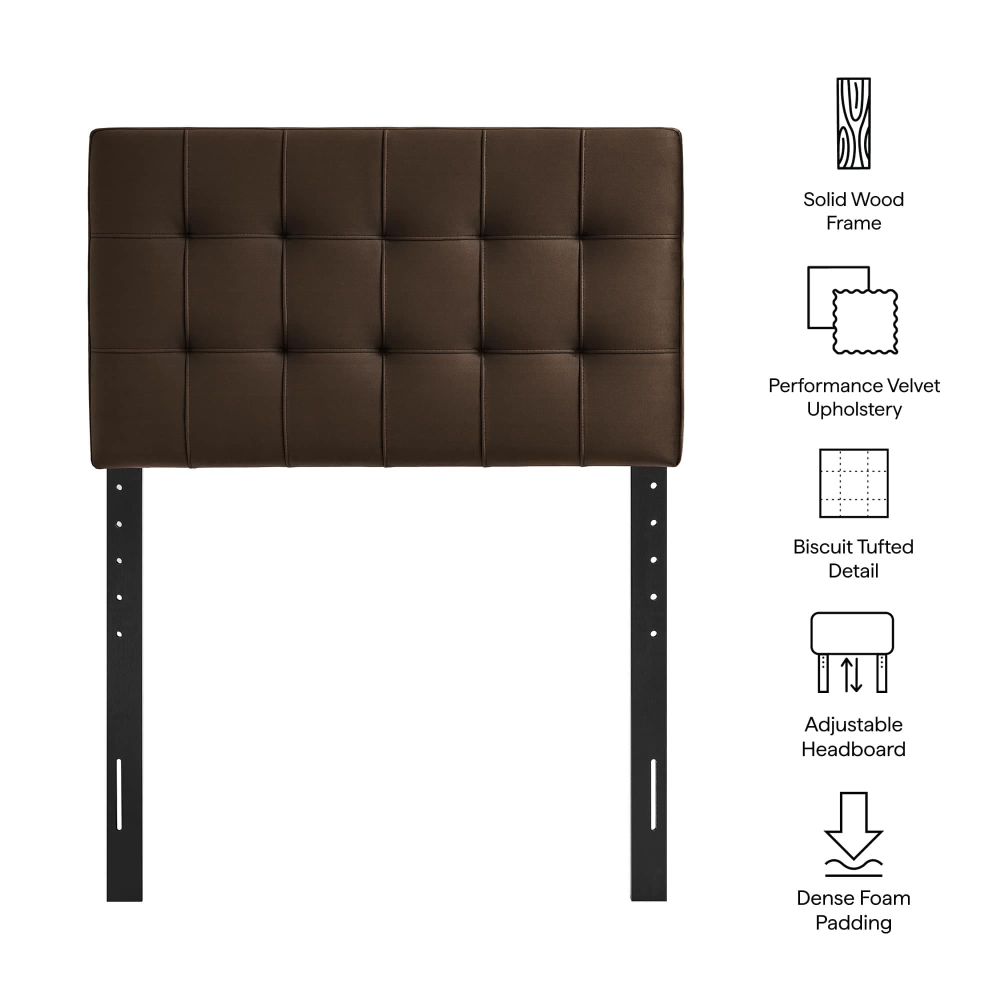 Modway MOD-7289-CHB Upholstered-Headboards - View #2