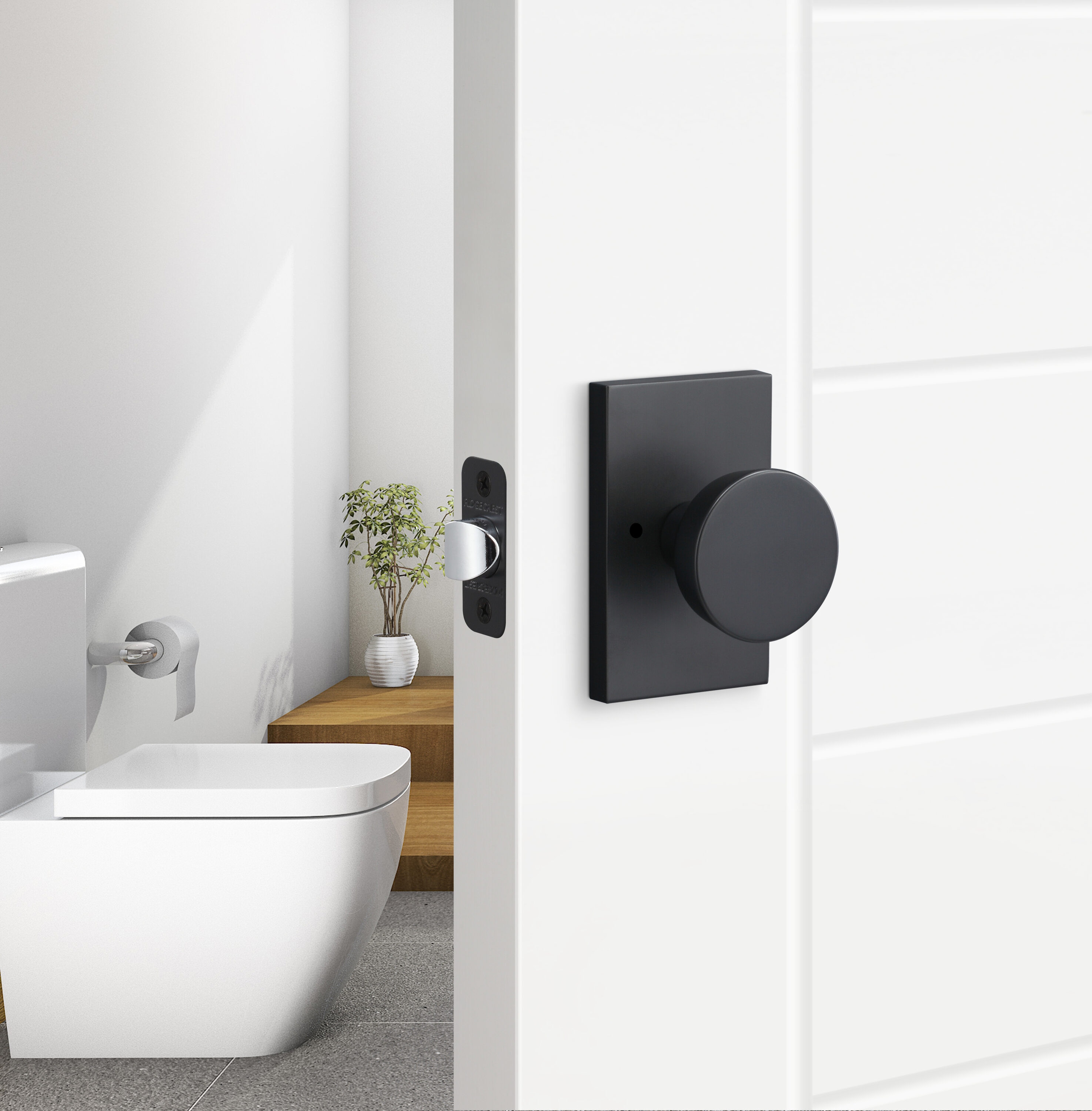 Sure-Loc Hardware ZT102 FBL Door-Knobs - View #3