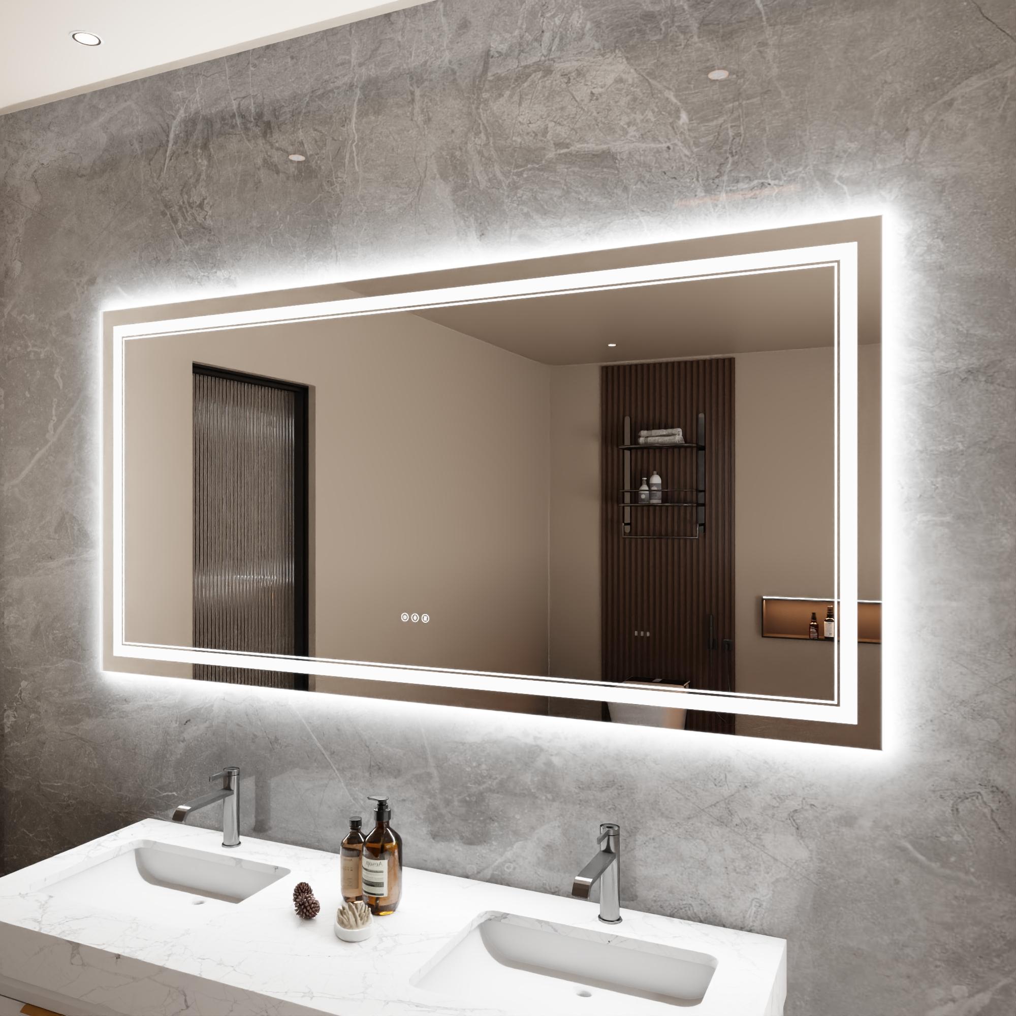 Bayfeve BFXB-11S3672-MIR Framed-Bath-Mirrors - View #2