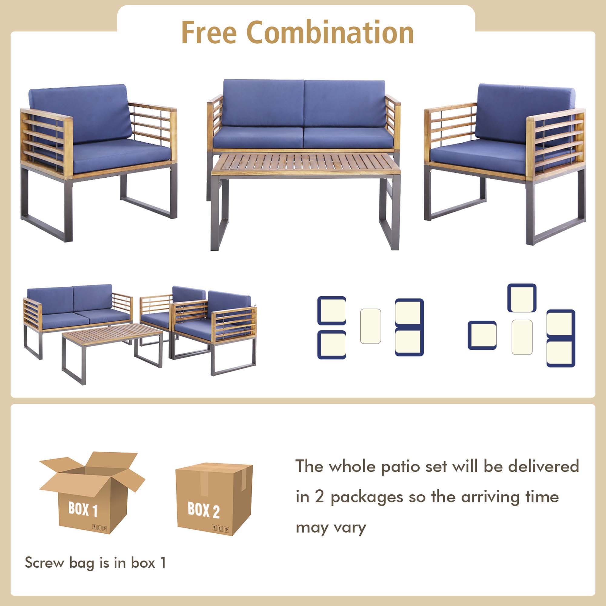 Costway HW71003NY+ Patio-Conversation-Sets - View #6