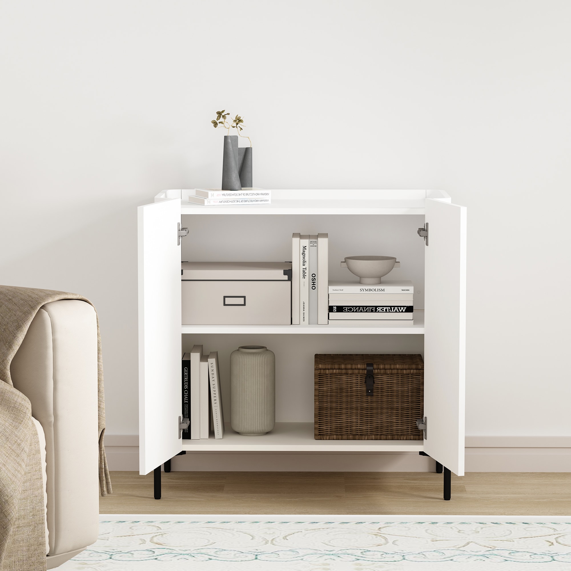 Manhattan Comfort 2-AFBC042-WH Home-Office-Furniture-Sets - View #7