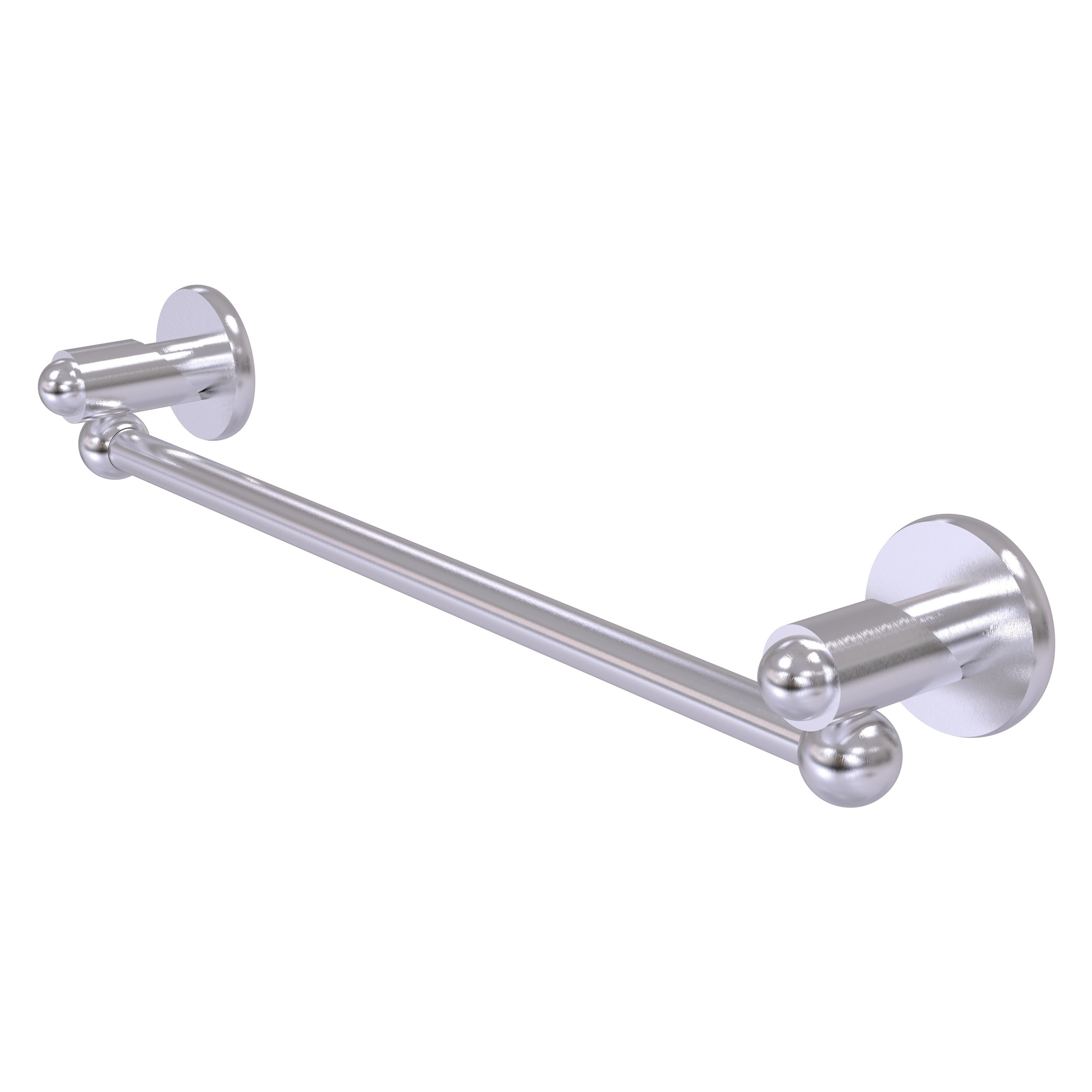 Allied Brass SH-41/18-SCH Soho 18-in Satin Chrome Wall mount Single Towel Bar