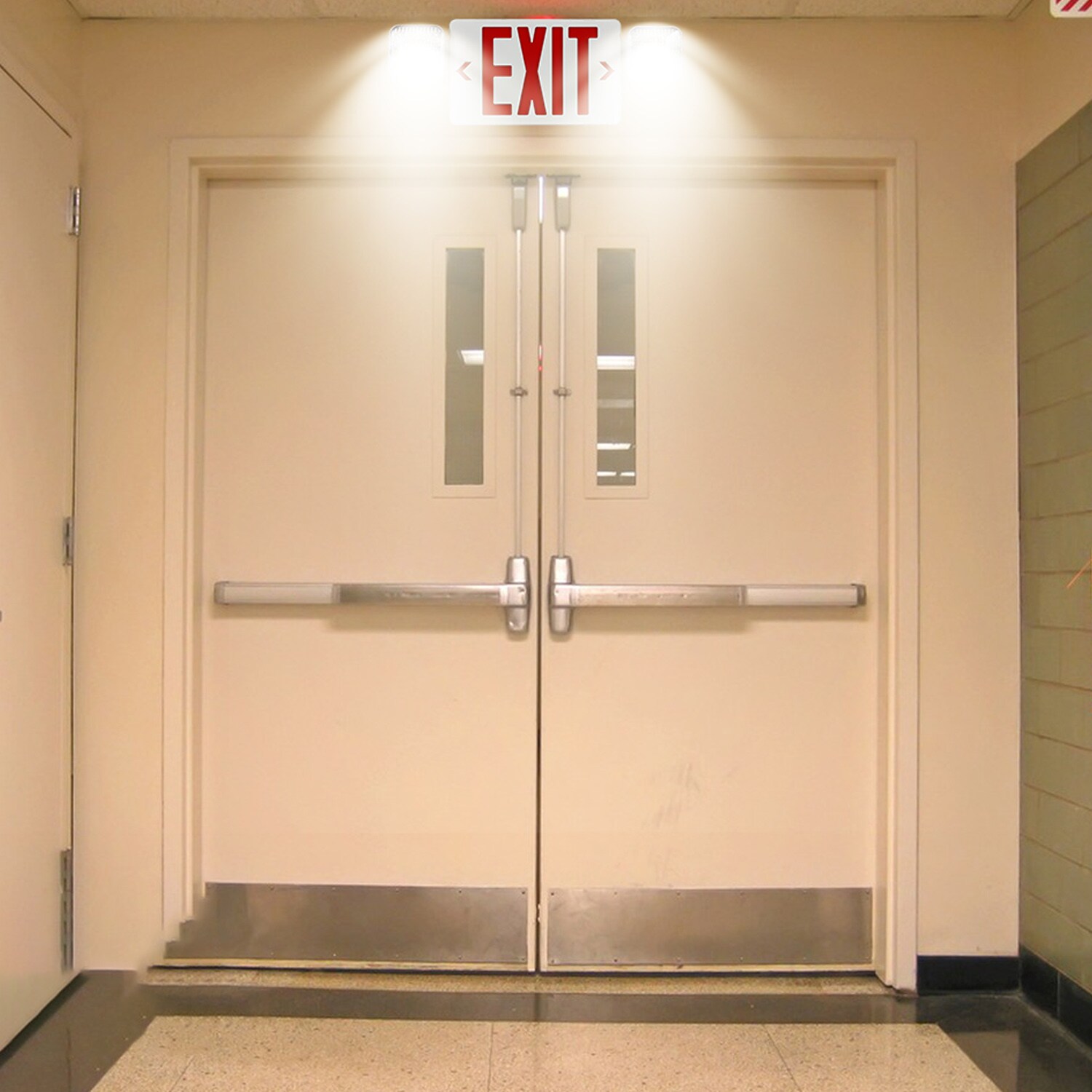 LED One LOC-EXIT-2WRLW-SCOM Emergency-Exit-Lighting - View #4