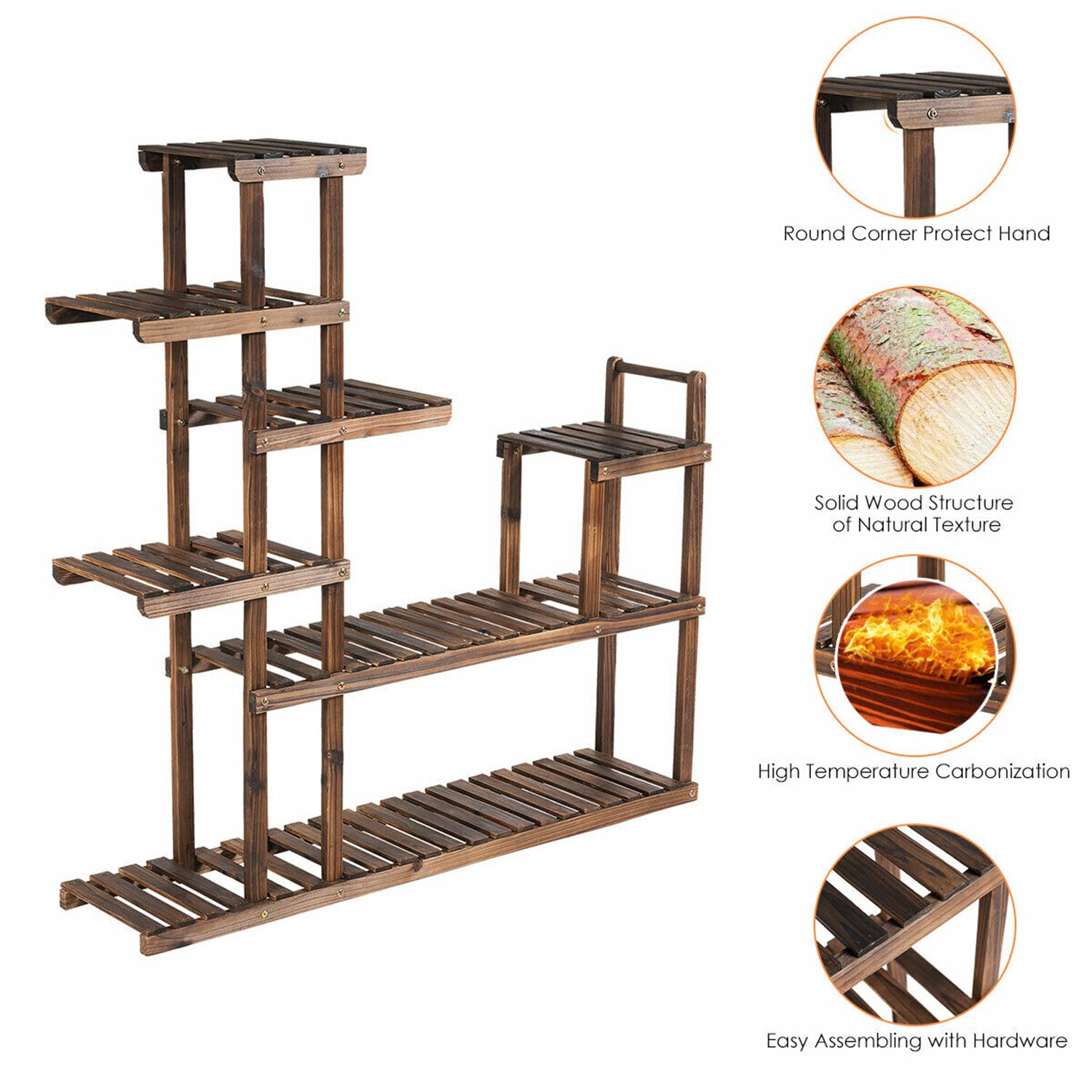 WELLFOR GT-HPY-3438 Plant-Stand - View #5