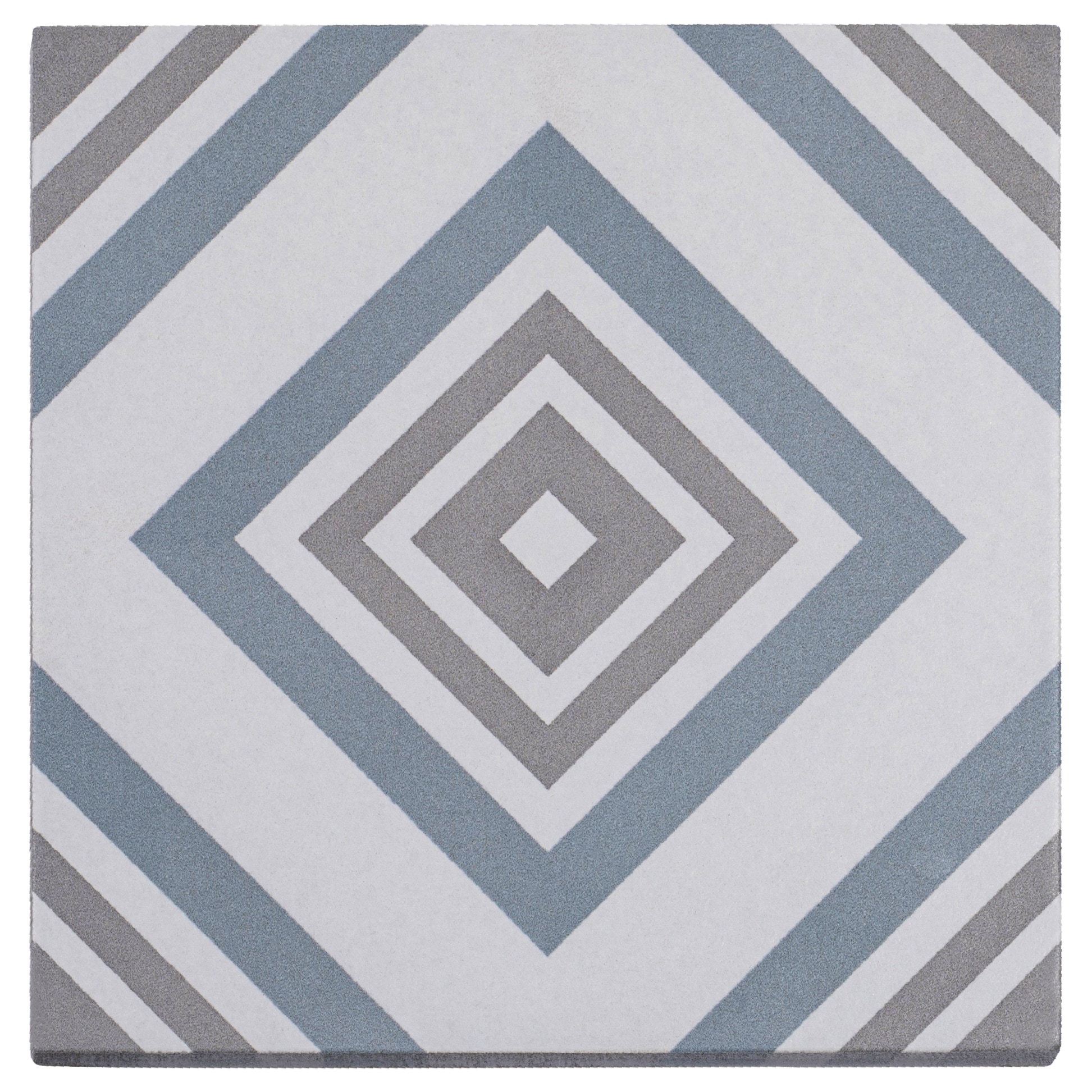 Andova Tiles SAM-ANDBLI292 Sample - Kosta 8-in x 8-in Matte Porcelain Patterned Floor and Wall Tile