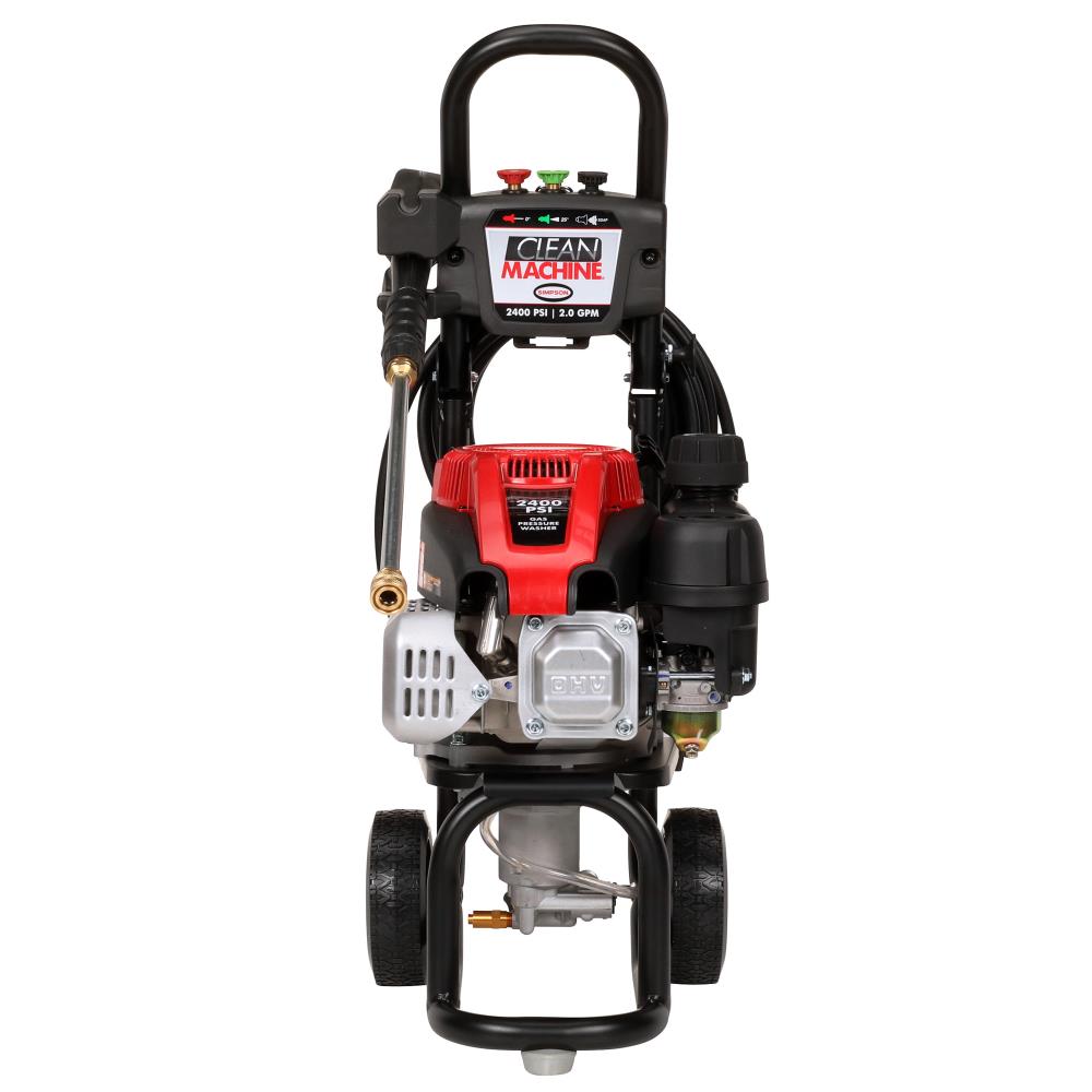 SIMPSON Clean Machine 2400 PSI 2-Gallon-GPM Cold Water Gas Pressure ...