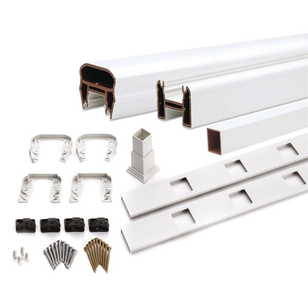 Trex 032805 Transcend 6-ft x Classic White Deck Rail Kit