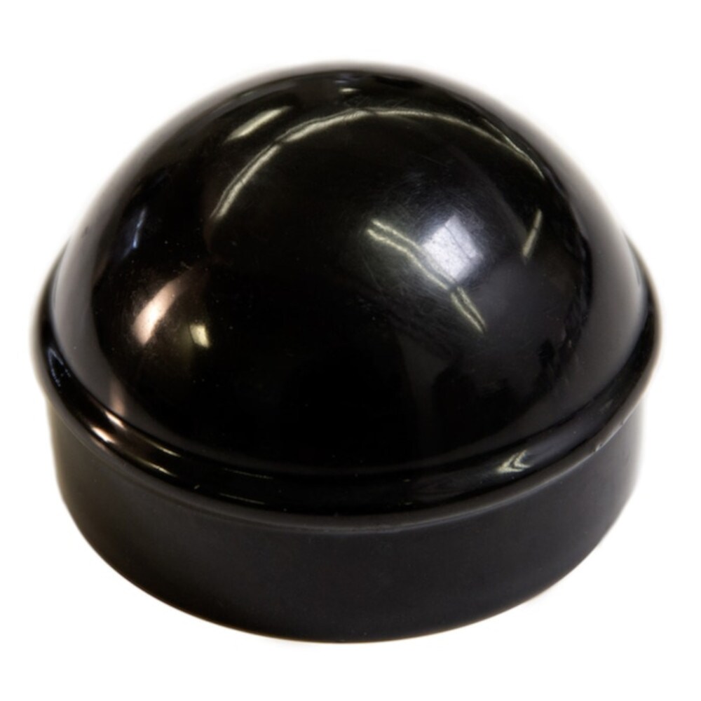 thumbnail image 2 of Black Chain Link Fence 1 5/8" Round Dome External Post Caps | Steel 2 of 14