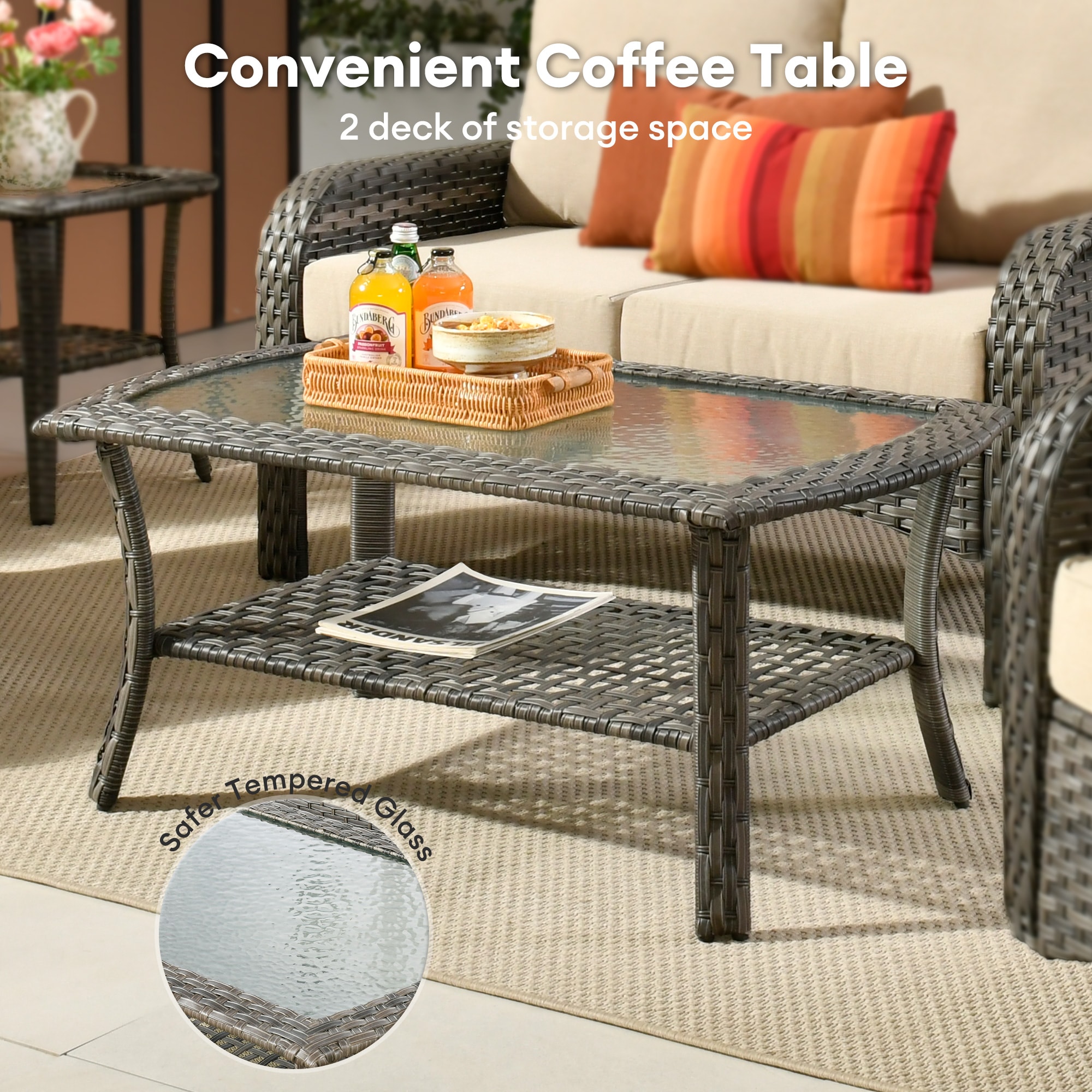 weaxty HMBGNDS604 Patio-Conversation-Sets - View #5