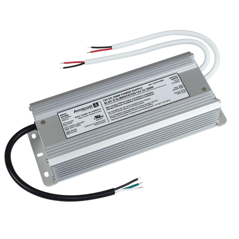 Transformateur LED 45W 12 Volts DC.