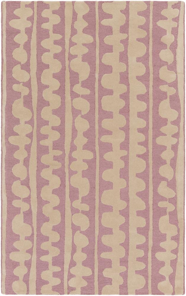 Surya DCR4031-811 Decorativa 8 x 11 Wool Bright Pink Mid-century Modern Area Rug