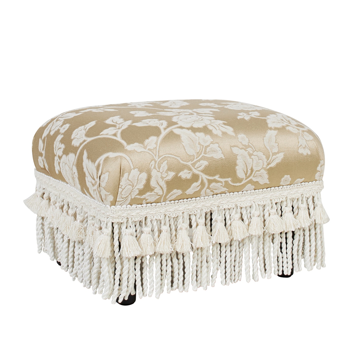 Jennifer Taylor Home 2318-205 Fiona Midcentury Neutral Ottoman