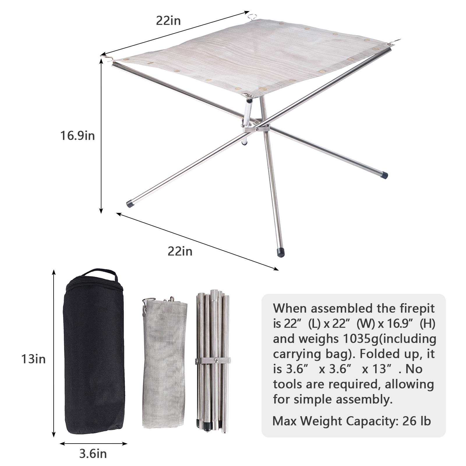 Lukvuzo LLU0627L024 Gas-Fire-Pit-Accessories - View #2