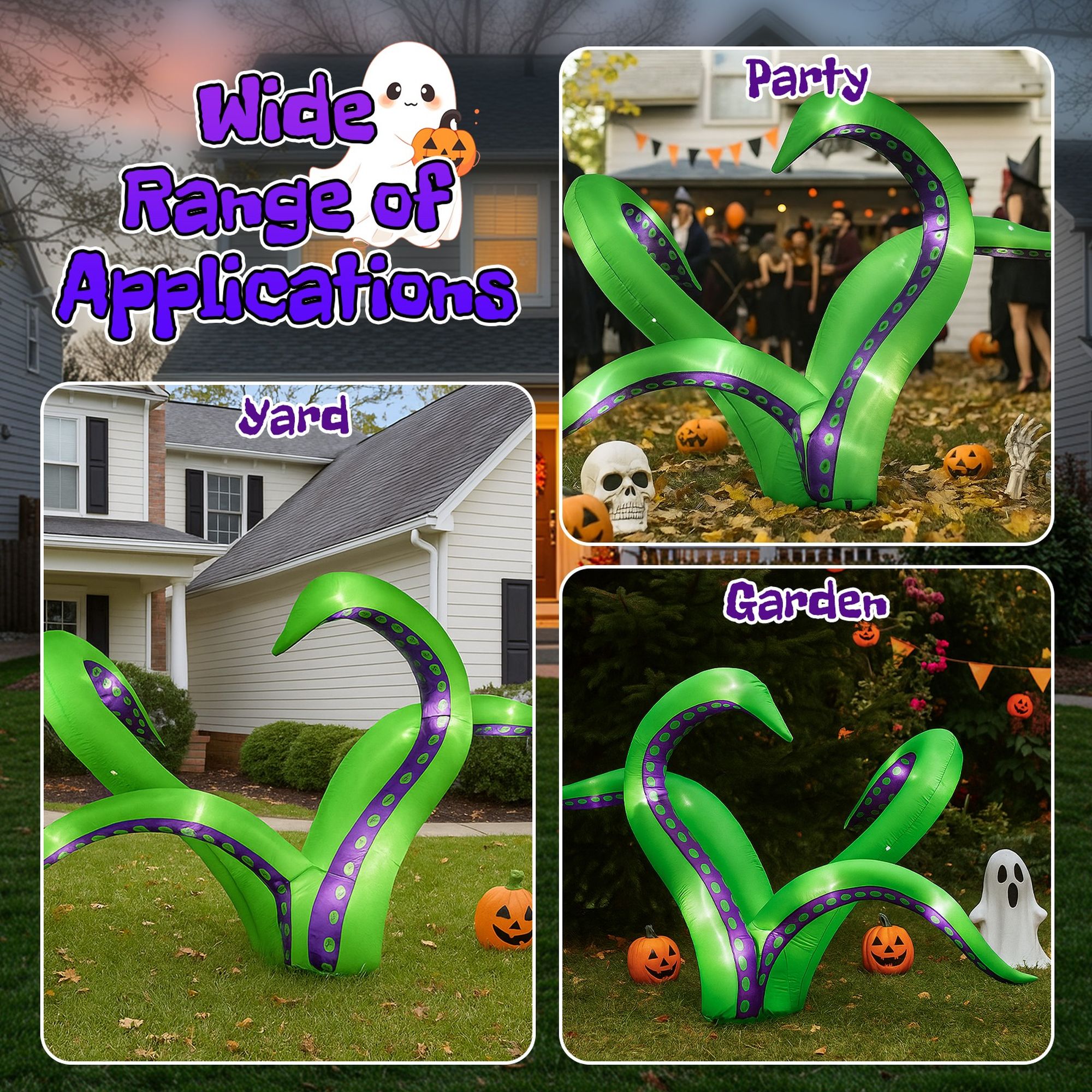 Wudkey L4-UI6M4I Table-Halloween-Decor - View #3