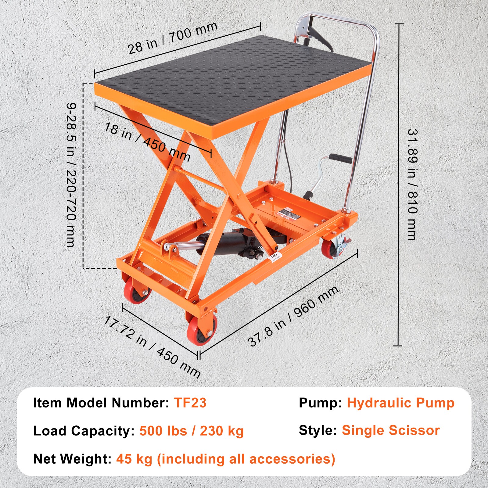 VEVOR DJYYSJPTCCS4EL7SHV0 Utility-Carts - View #7