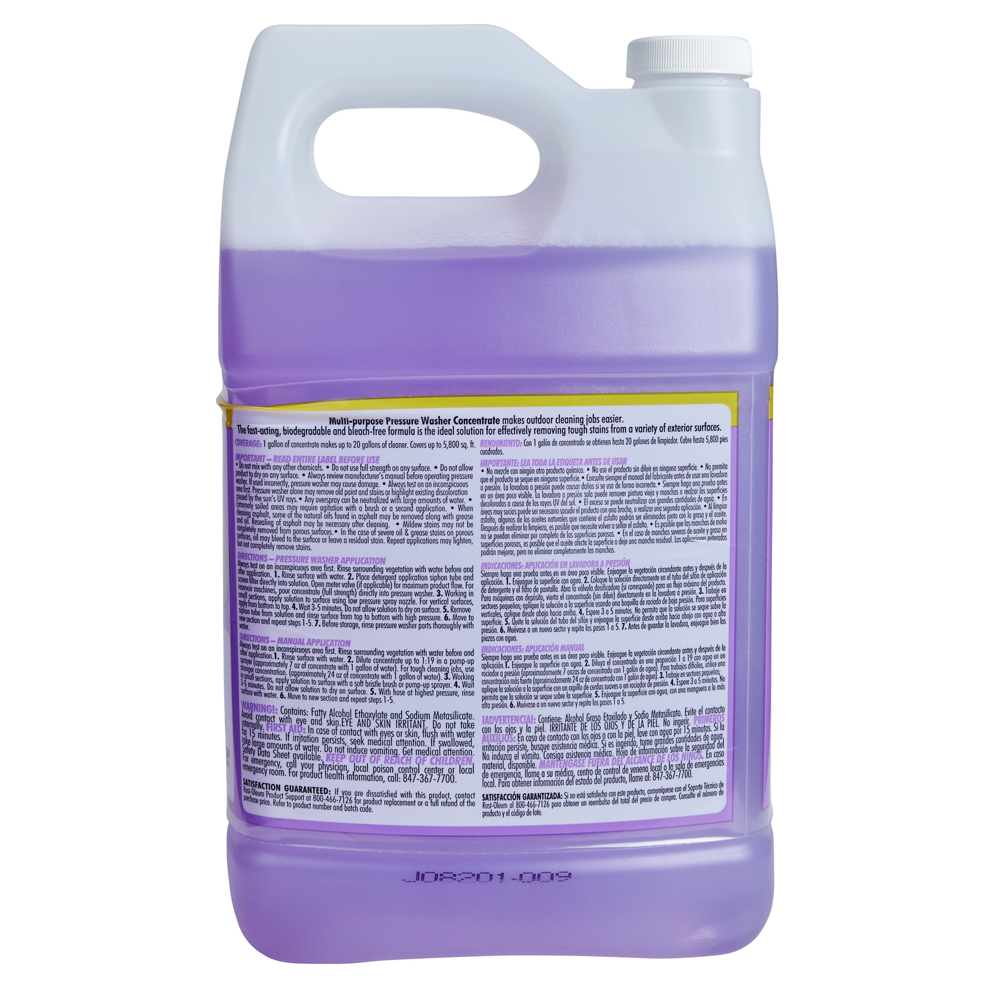 ZEP 172 oz. Purple Pressure Wash Outdoor Cleaner R45806 - The Home Depot
