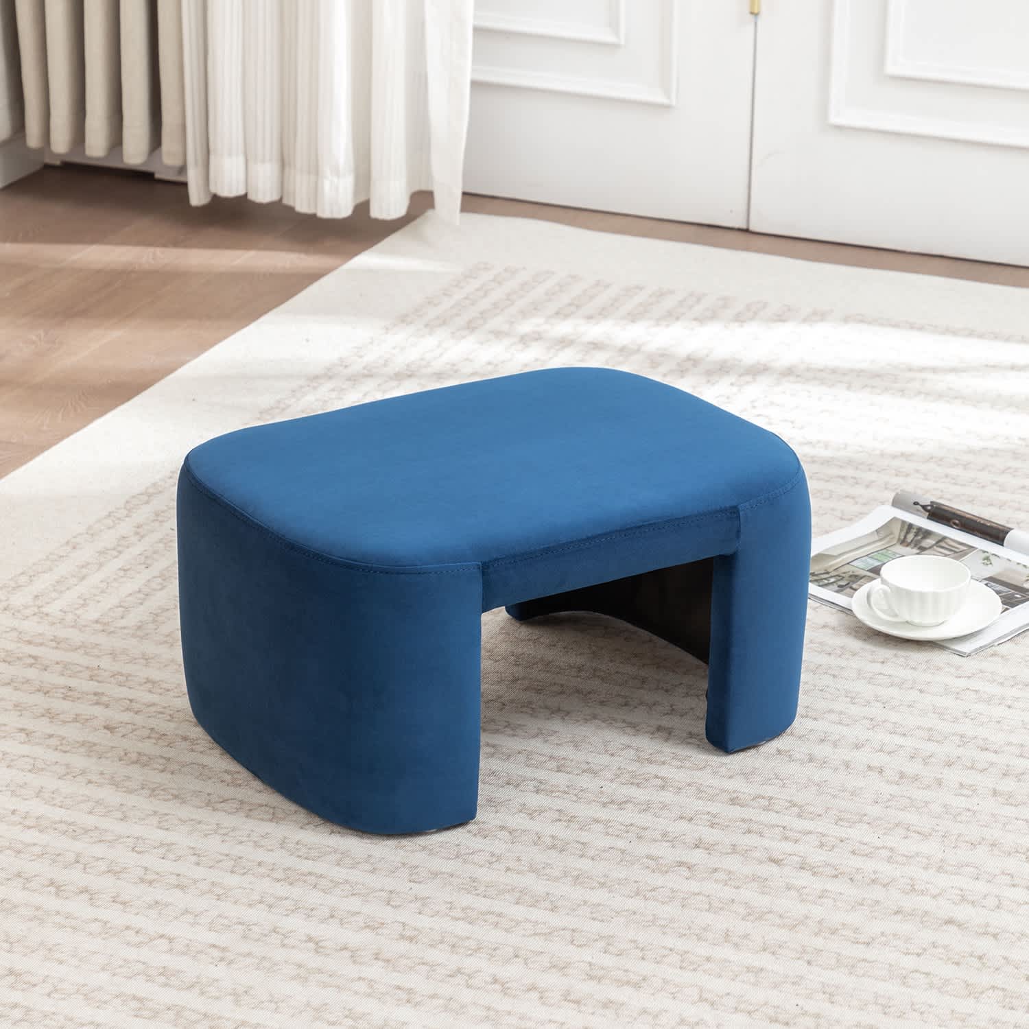 SEYNAR XY768NAVY Indoor-Ottomans - View #4